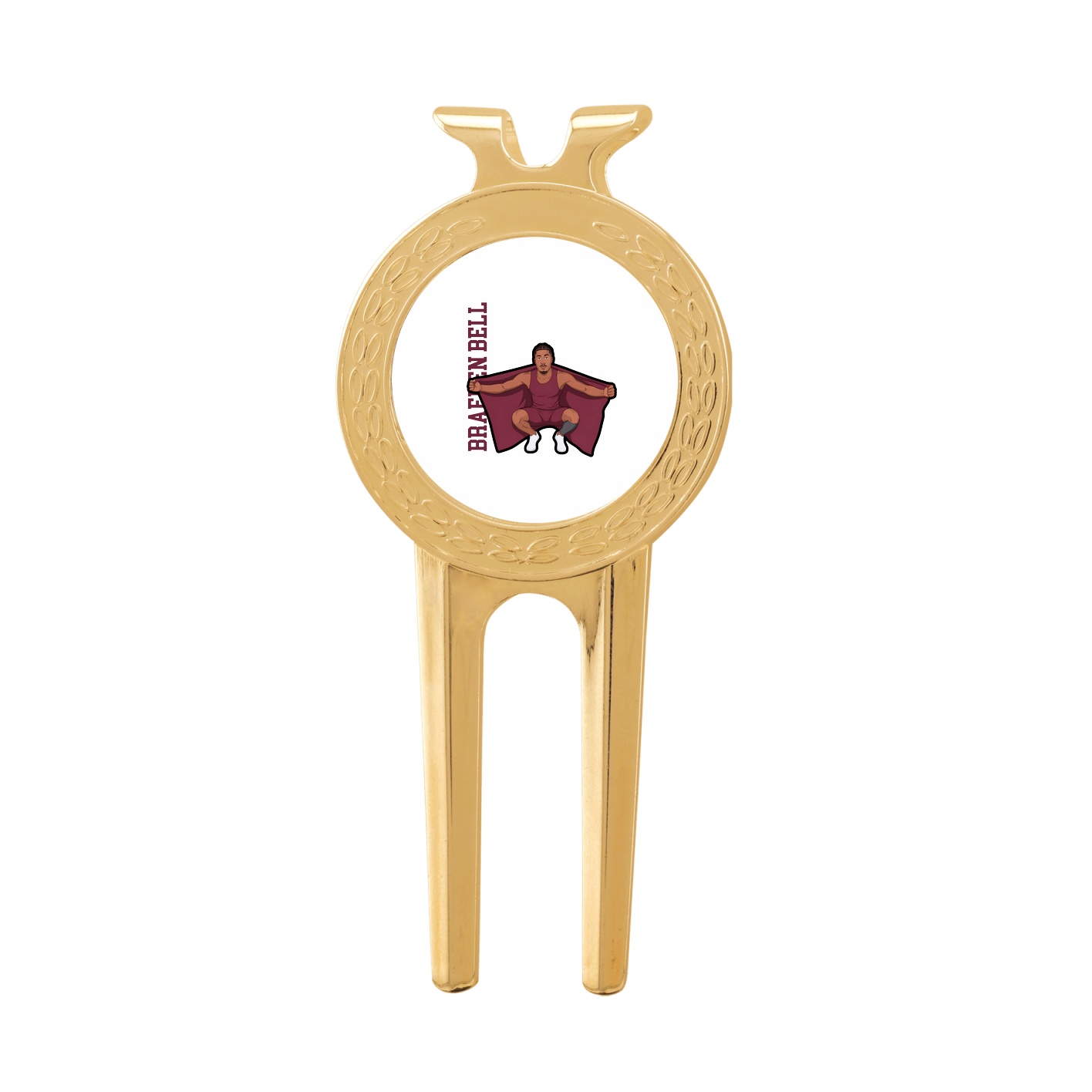 Divot Tool with Ball Marker — Name Vertical in Classic