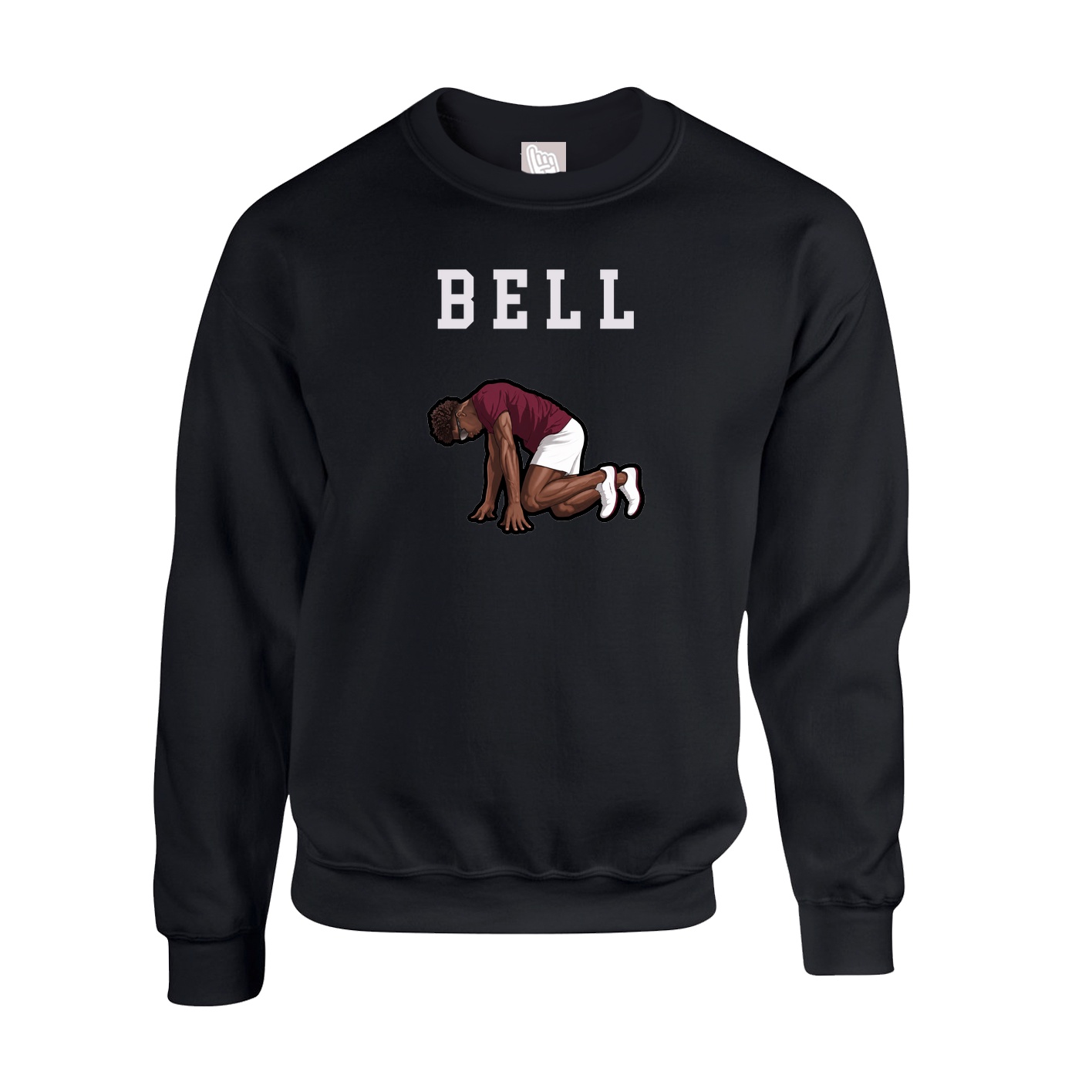 Fleece Crew — Shirsey in Black
