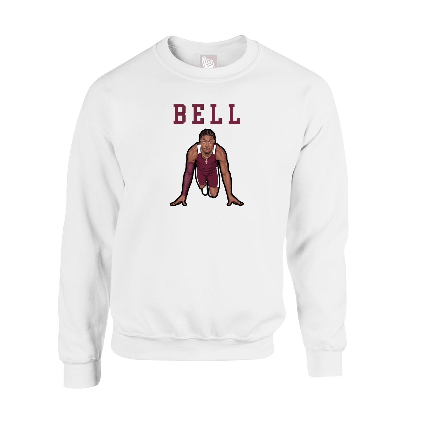 Fleece Crew — Shirsey in White