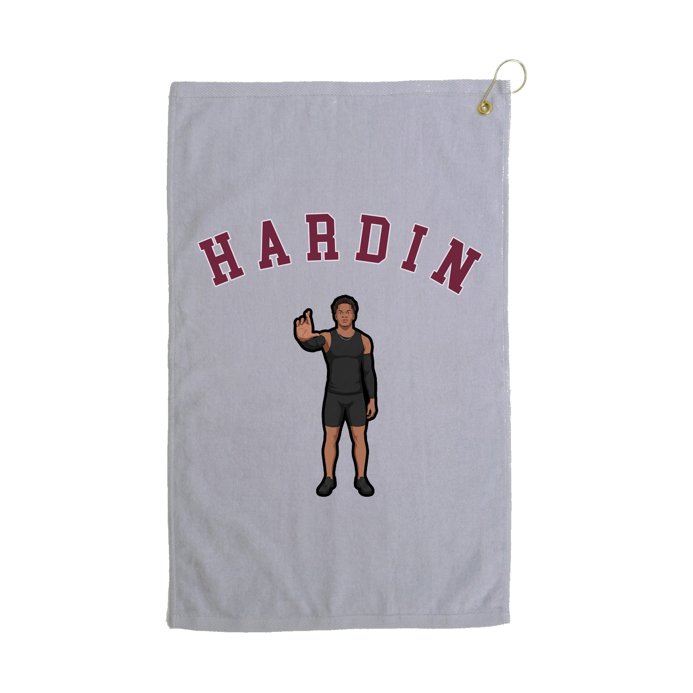 Golf Towel — Shirsey Arch in Grey