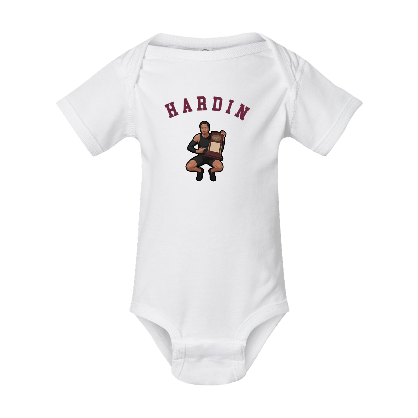 Baby Onesie — Shirsey Arch in White