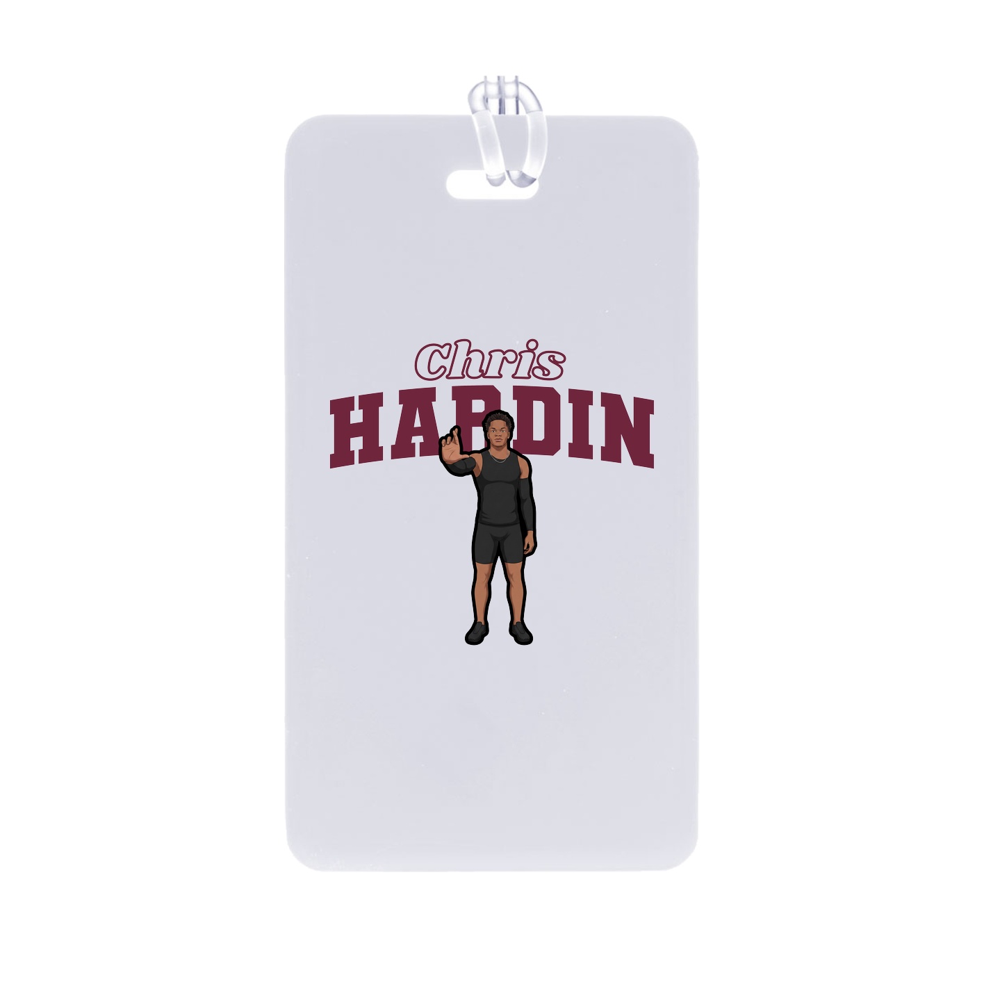 Bag Tag — Name Arch in Classic