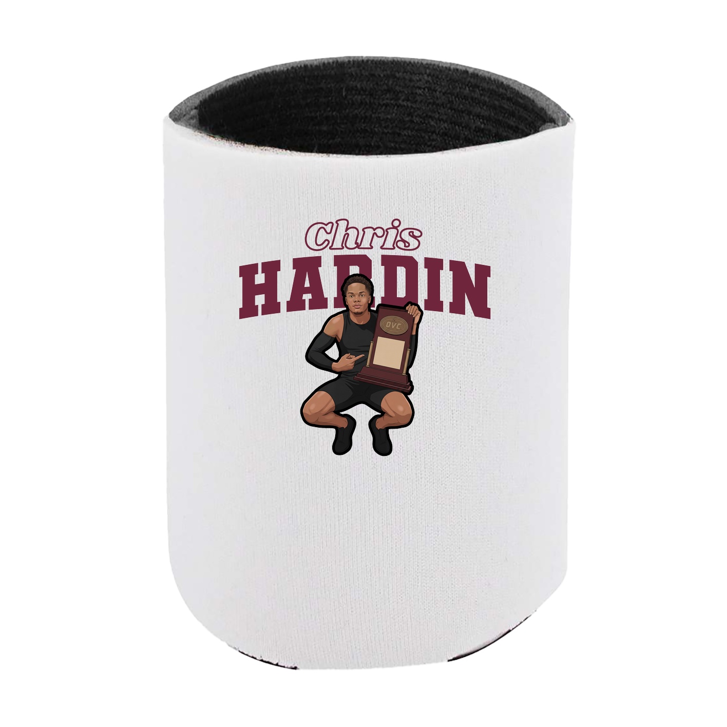 Can Holder — Name Arch in White