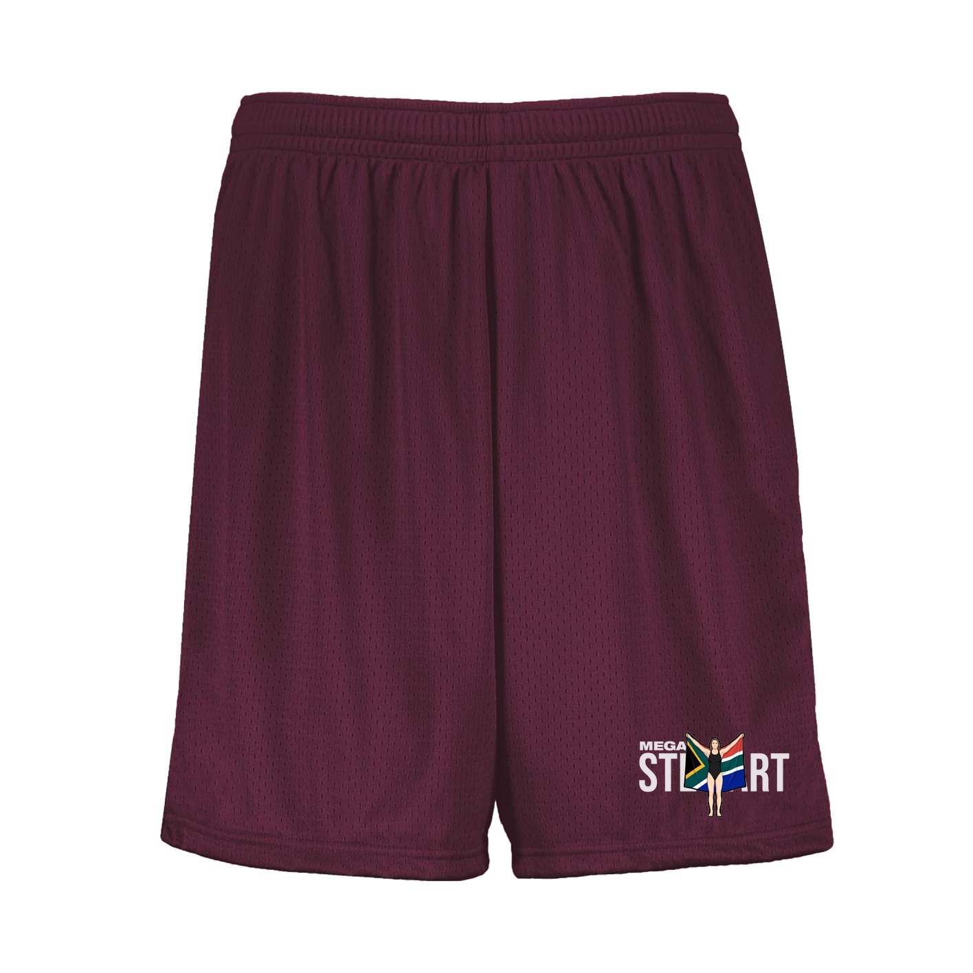 Shorts — Player Name in Maroon