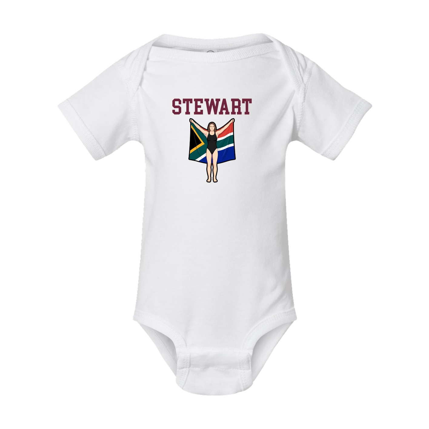 Baby Onesie — Shirsey in White