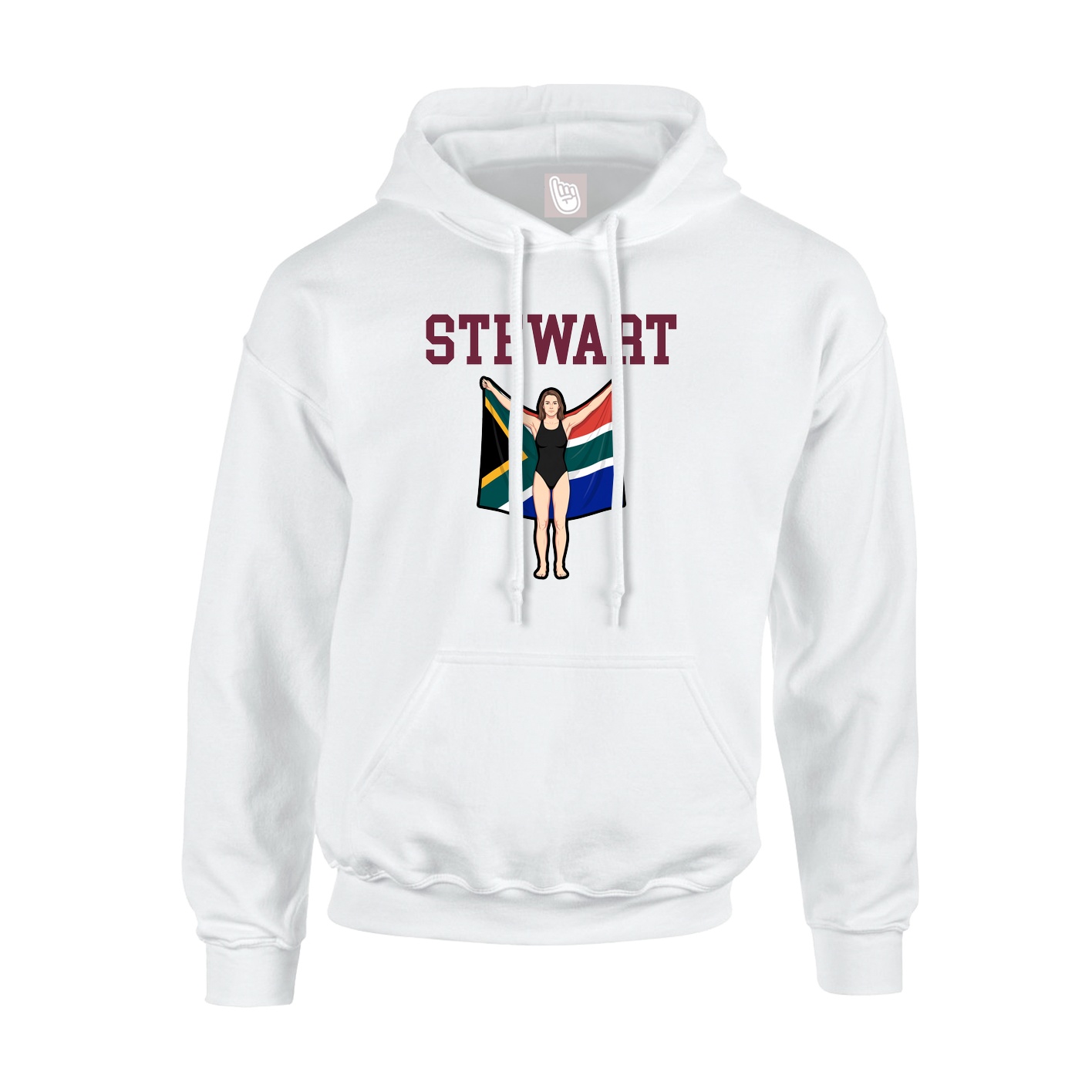 Youth Hoodie — Shirsey in White