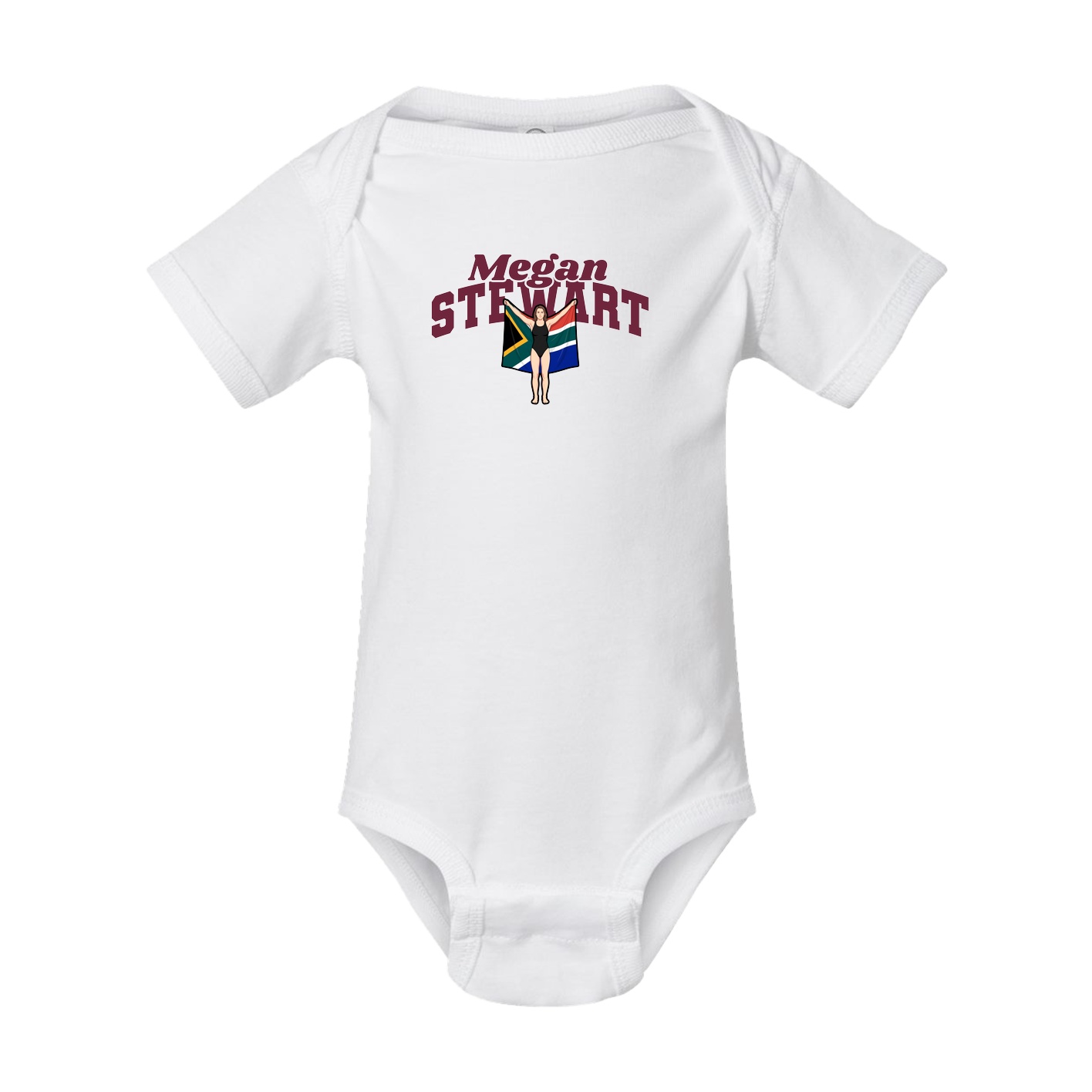 Baby Onesie — Signature Arch in White