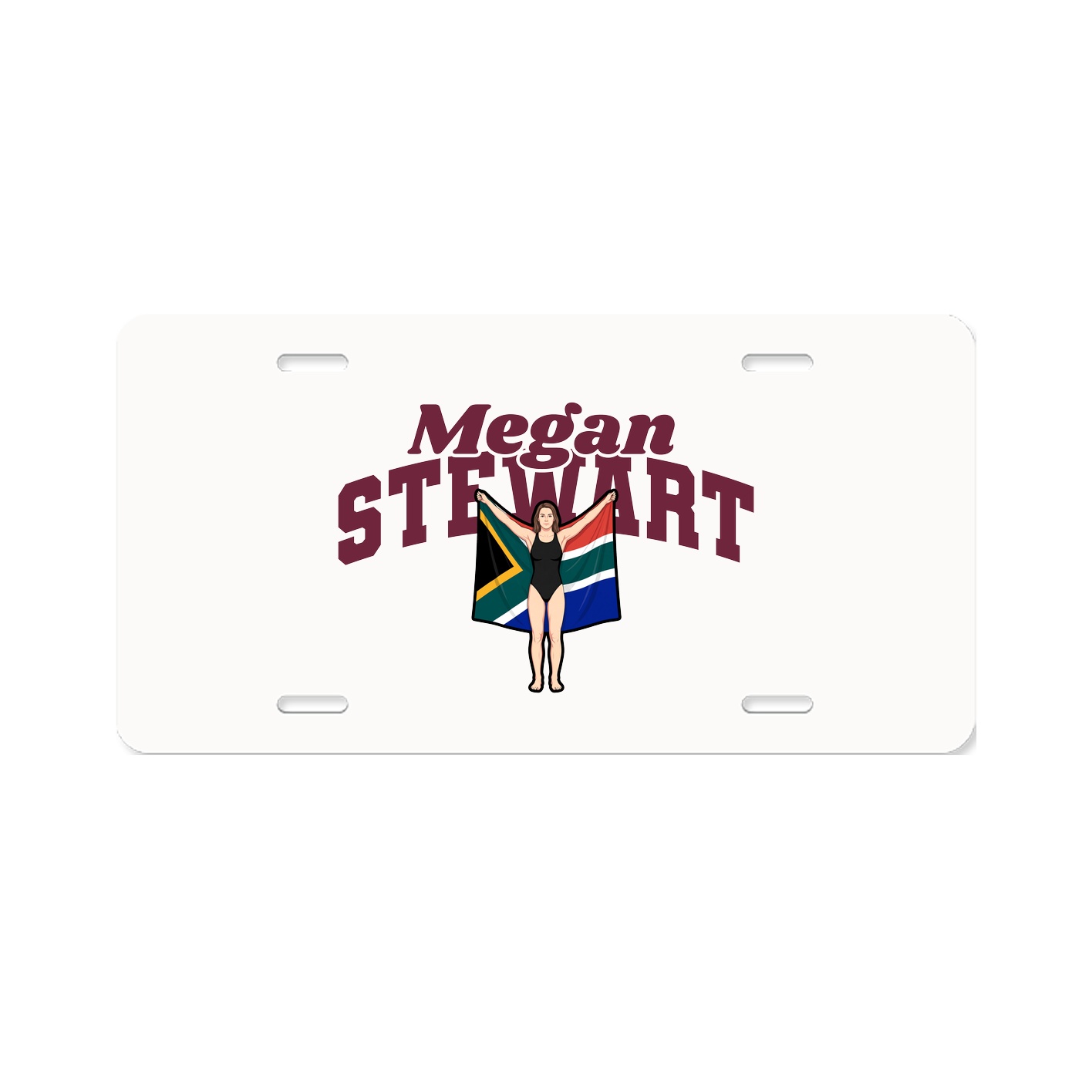License Plate — Signature Arch in Classic