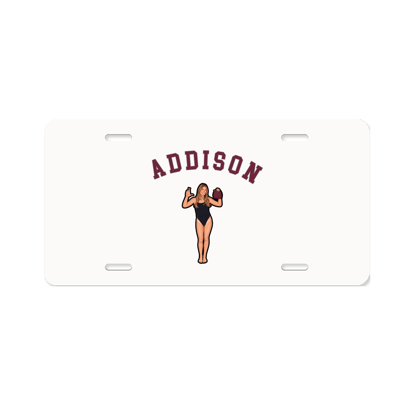 License Plate — Shirsey Arch in Classic