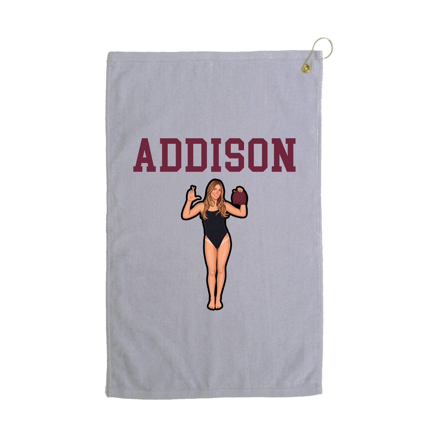 Golf Towel — Shirsey in Grey