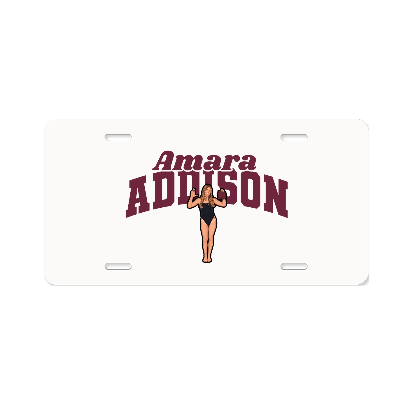 License Plate — Signature Arch in Classic