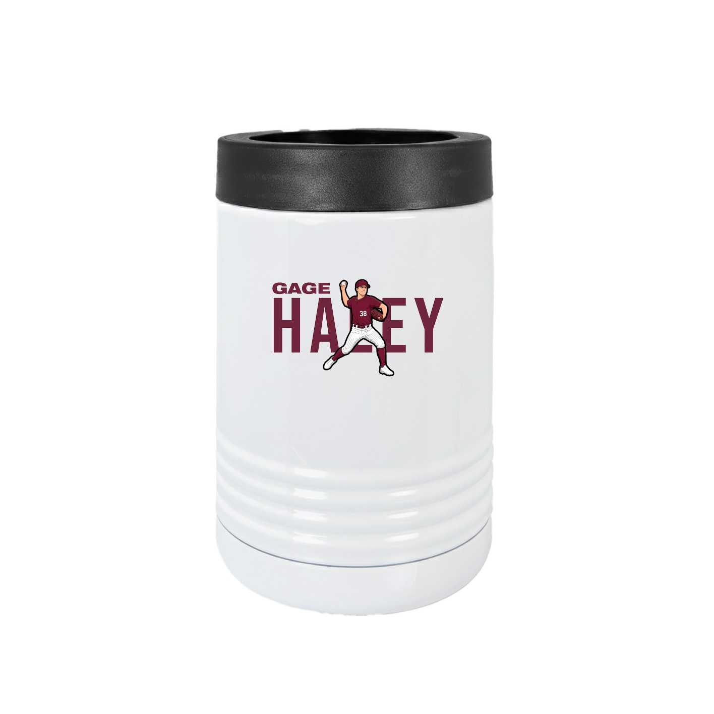Beverage Holder — Player Name in White