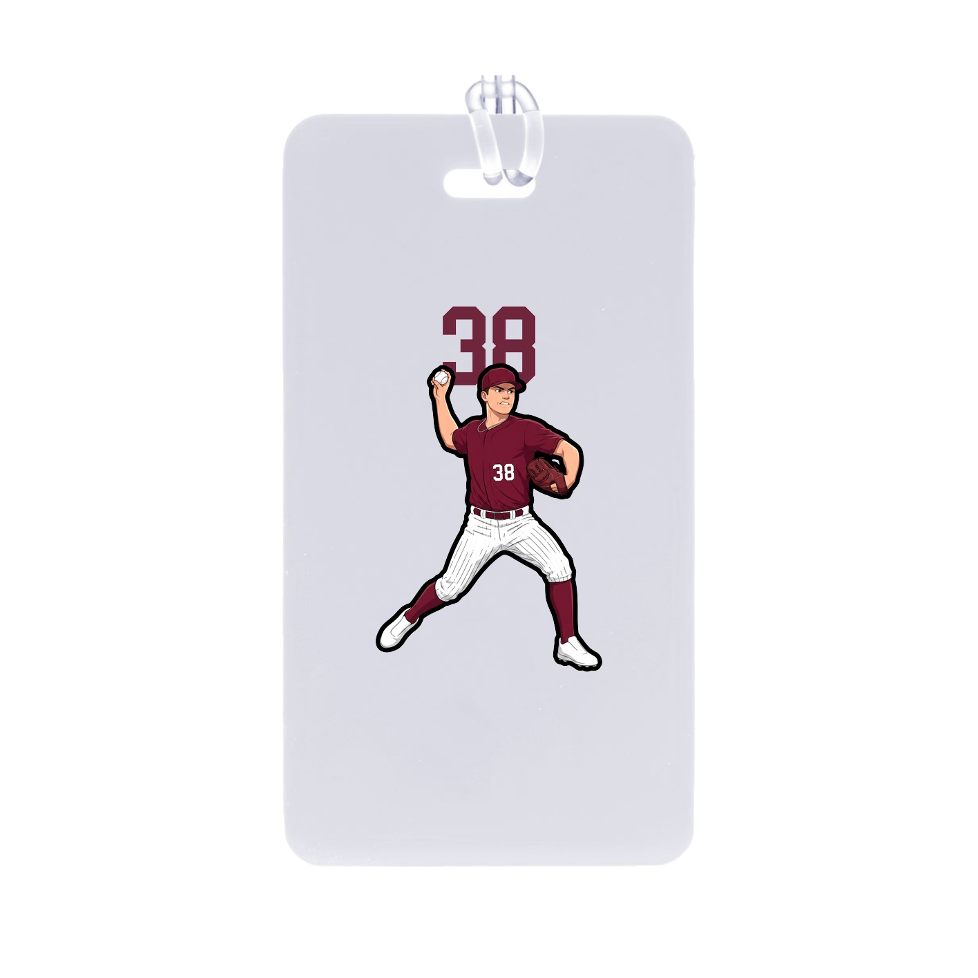 Bag Tag — Number Top in Classic