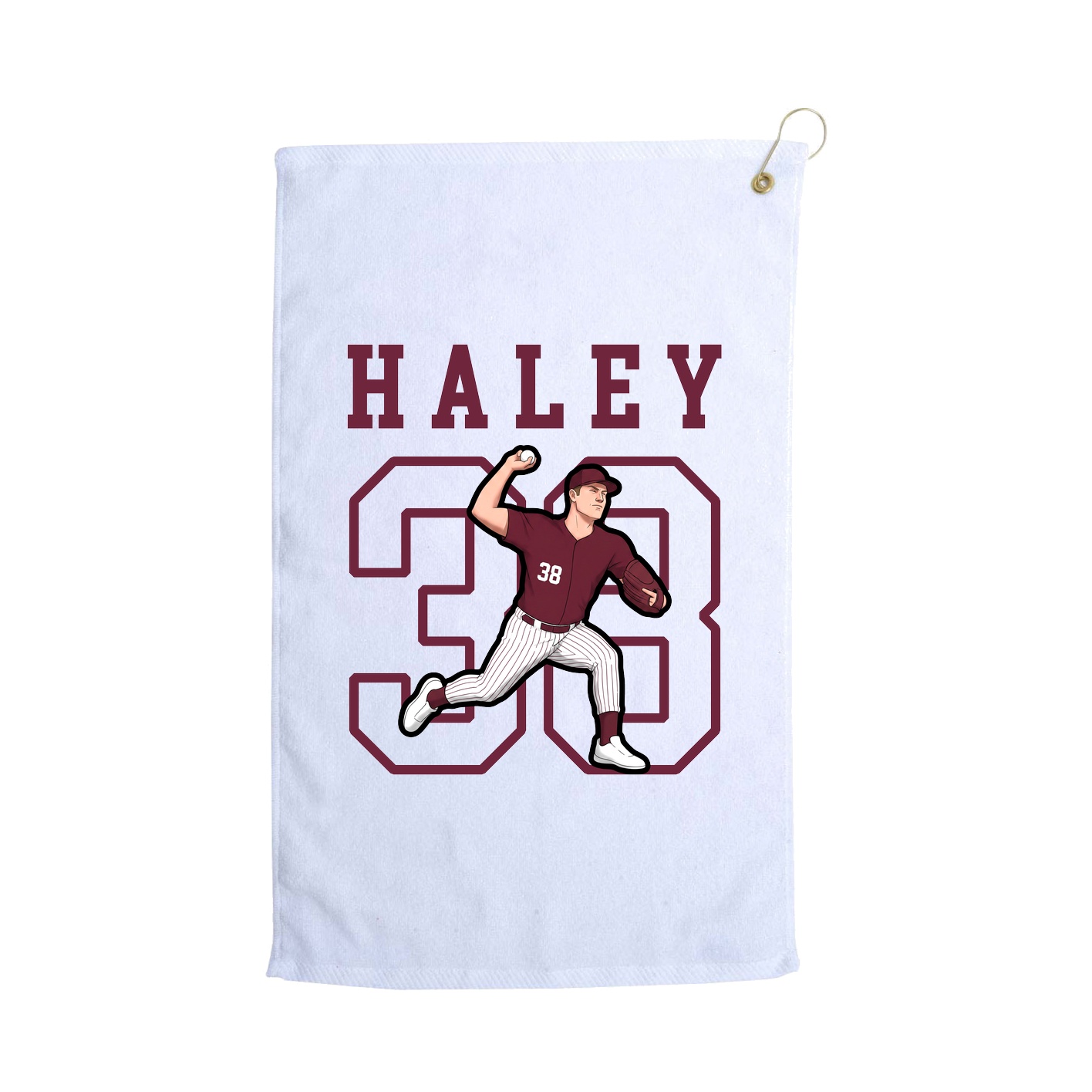 Golf Towel — Shirsey in White