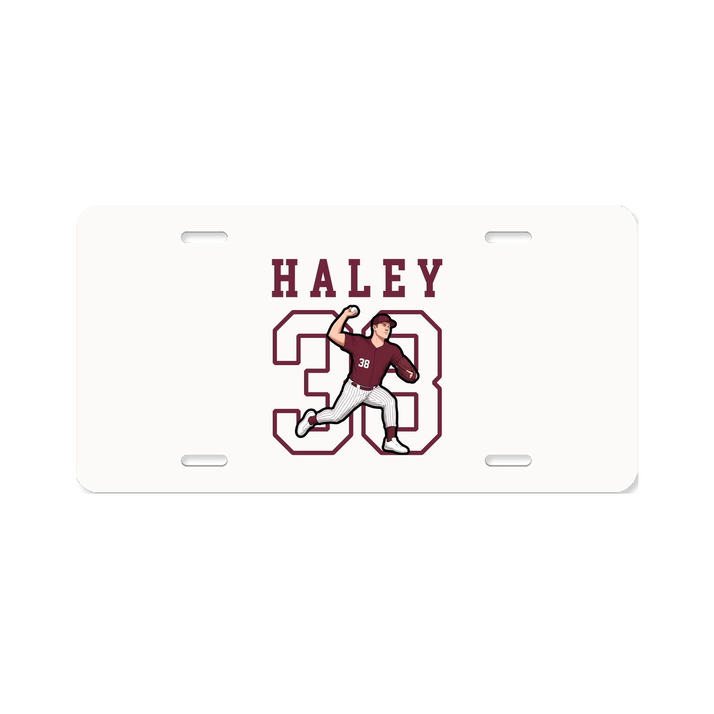 License Plate — Shirsey in Classic
