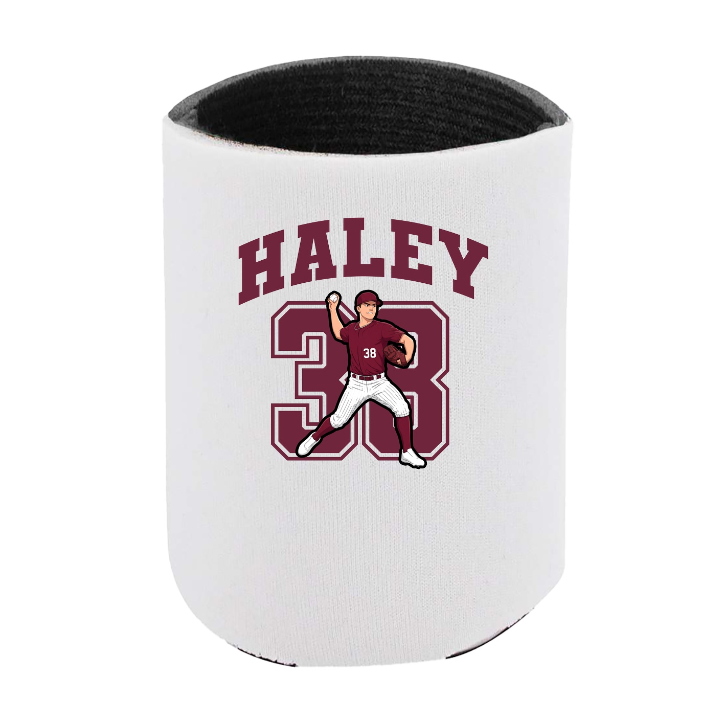 Can Holder — Number in White