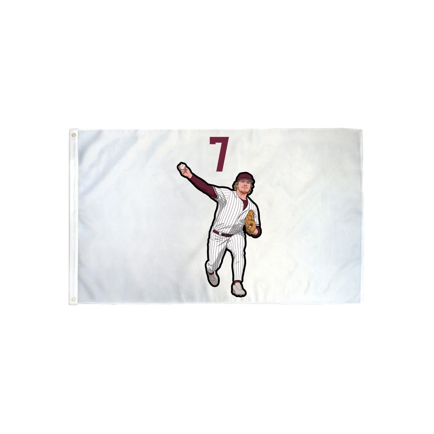 3x5 Flag — Number Top in Classic