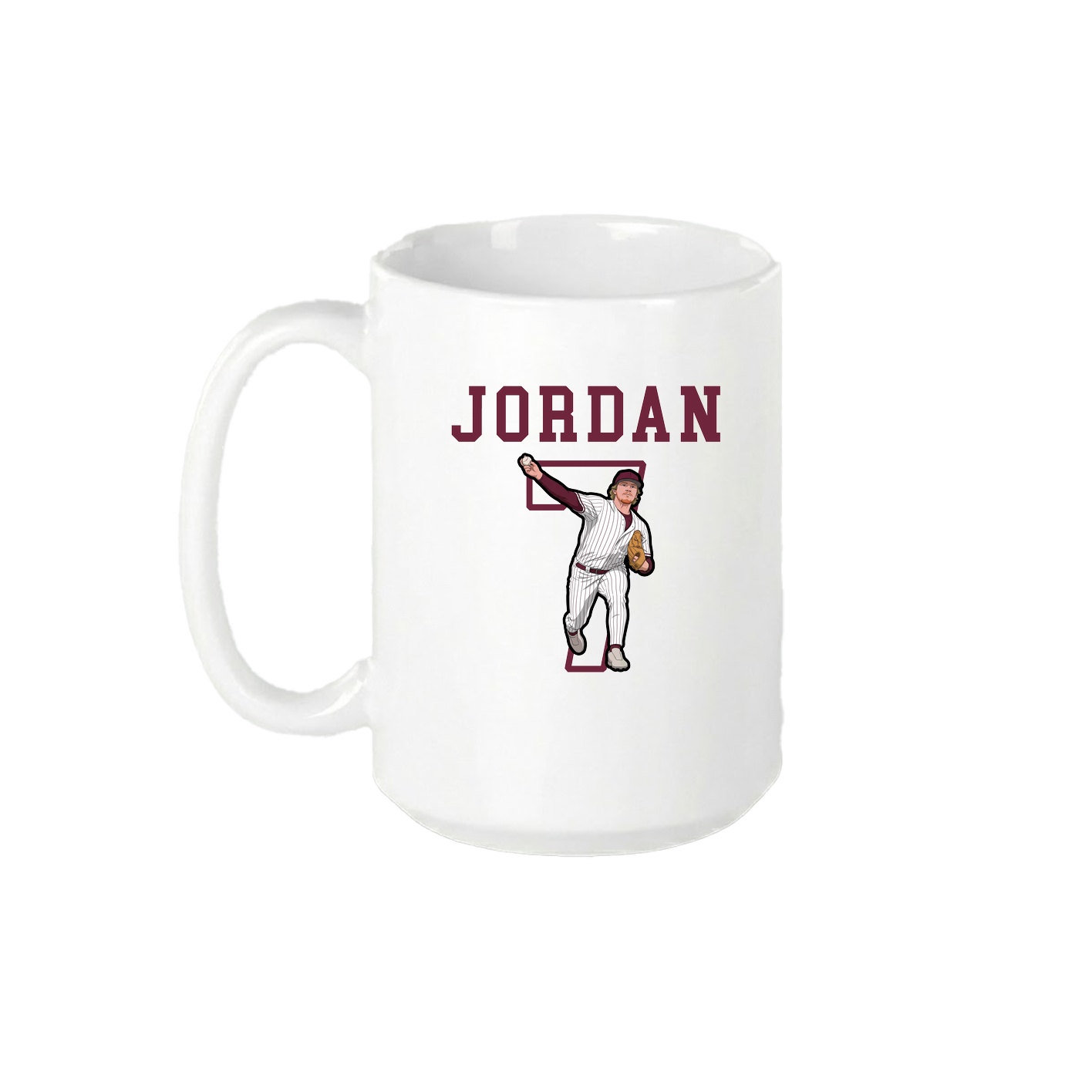 15oz Coffee Mug — Shirsey in White