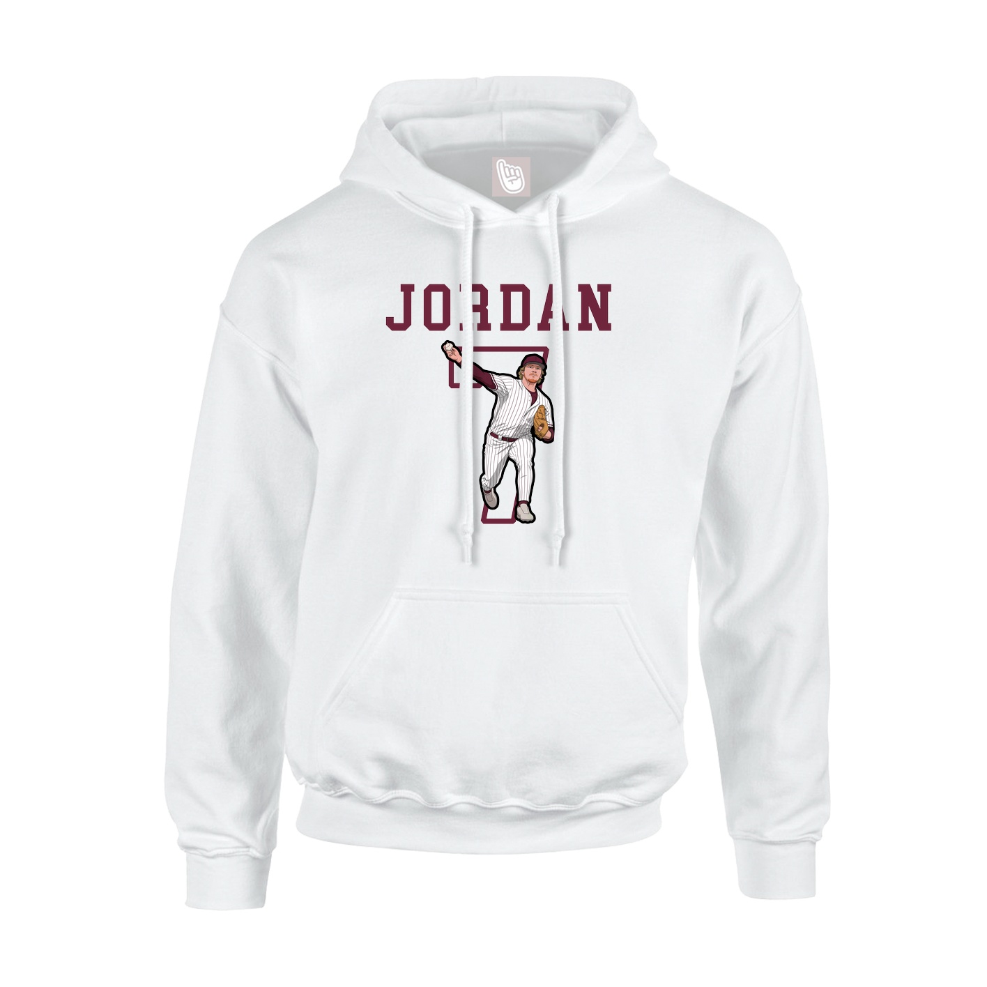Youth Hoodie — Shirsey in White