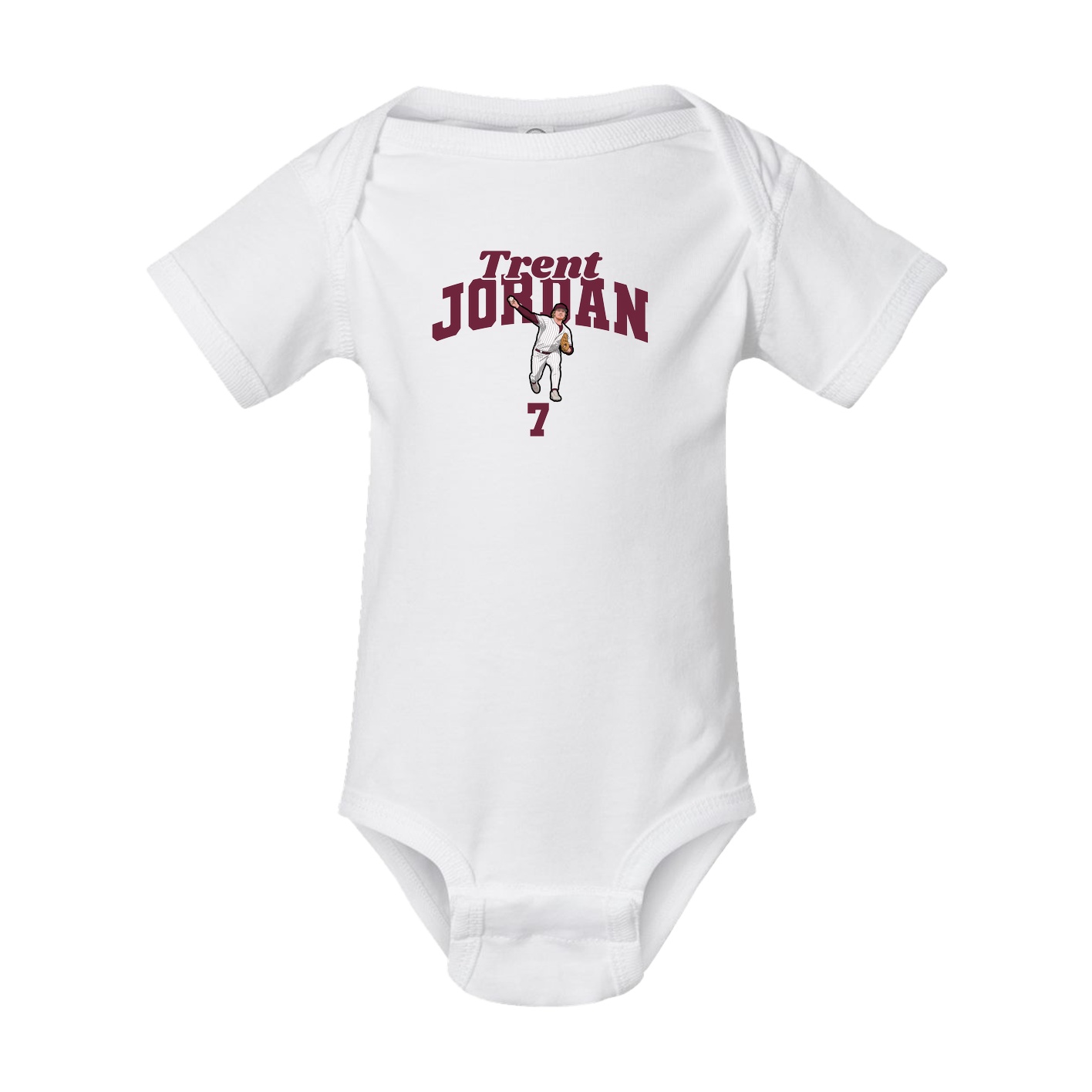 Baby Onesie — Signature Arch in White