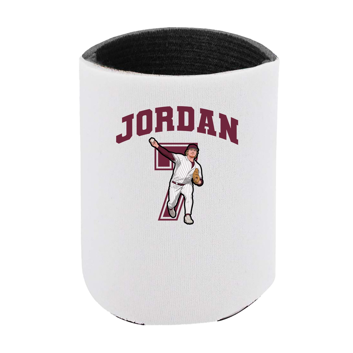Can Holder — Number in White