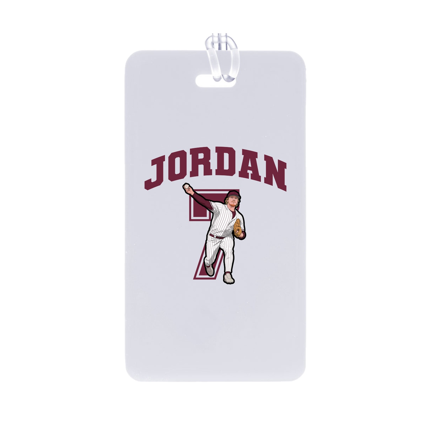 Bag Tag — Number in Classic