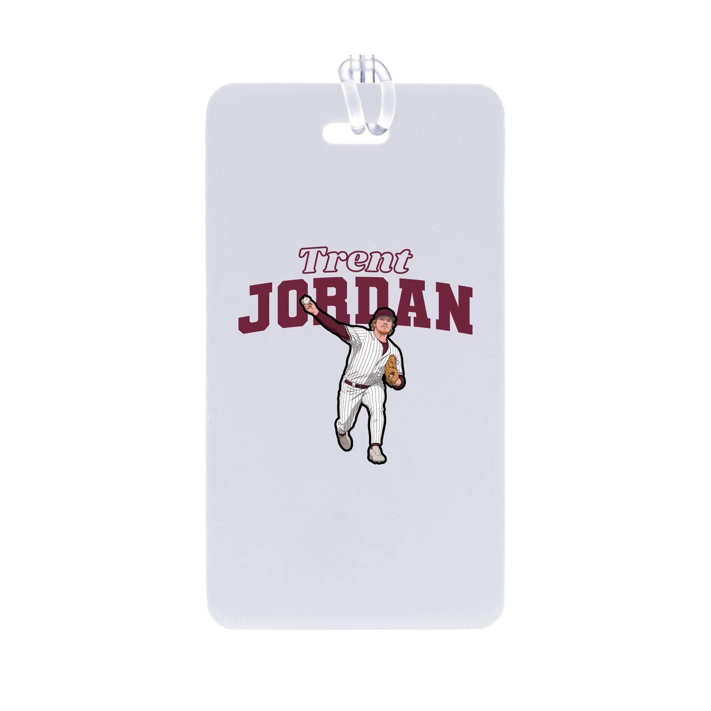 Bag Tag — Name Arch in Classic
