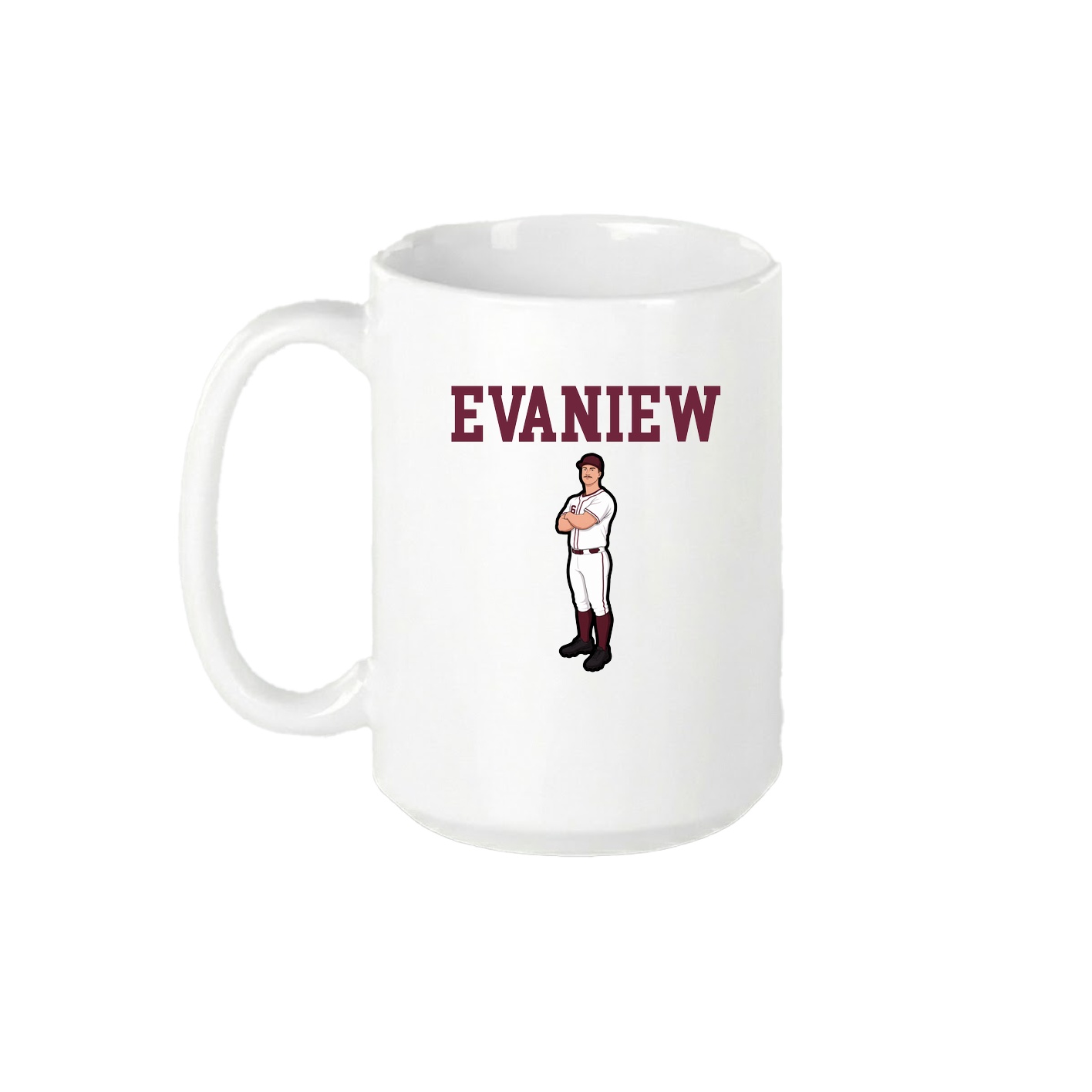 15oz Coffee Mug — Shirsey in White