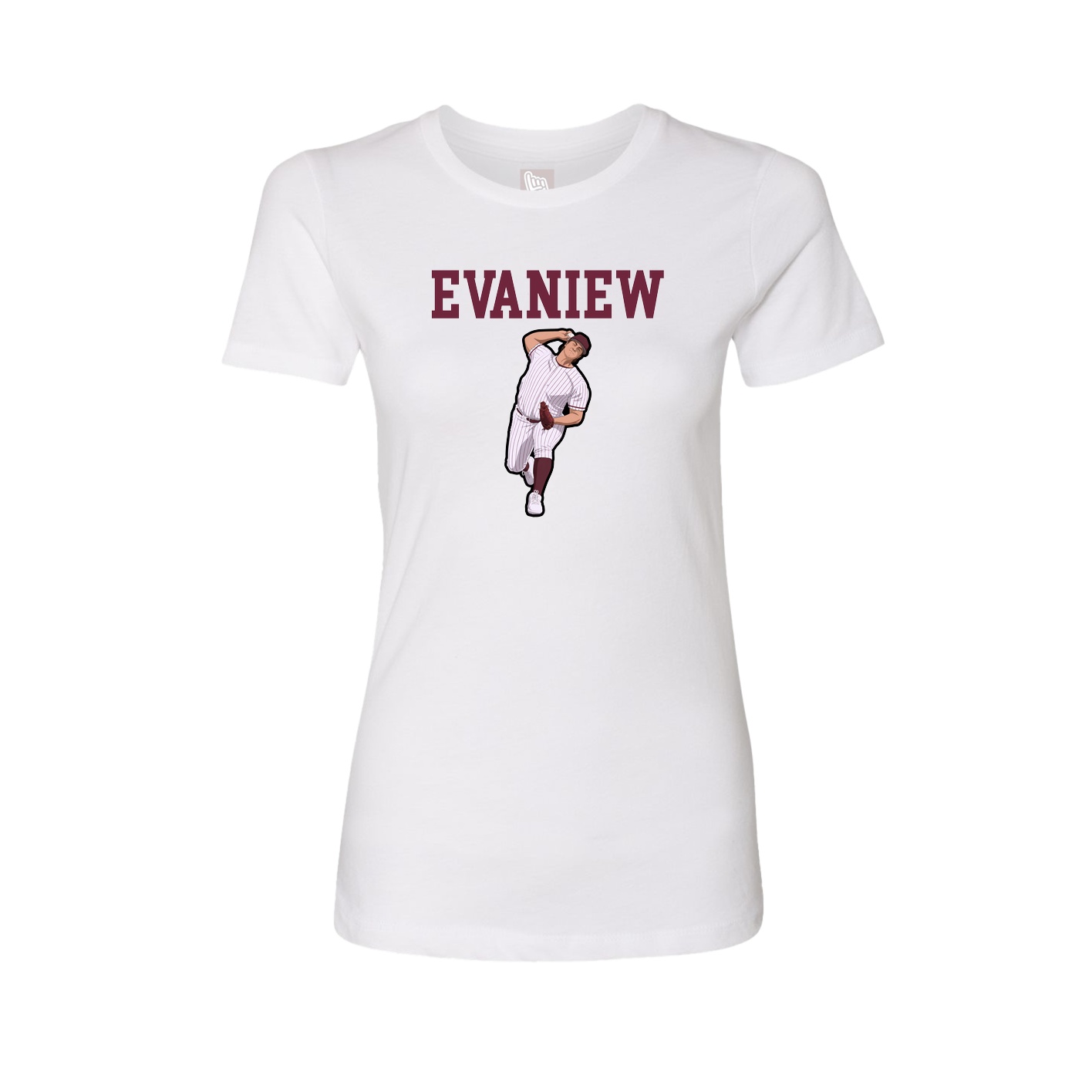 Fitted Women's Tee — Shirsey in White