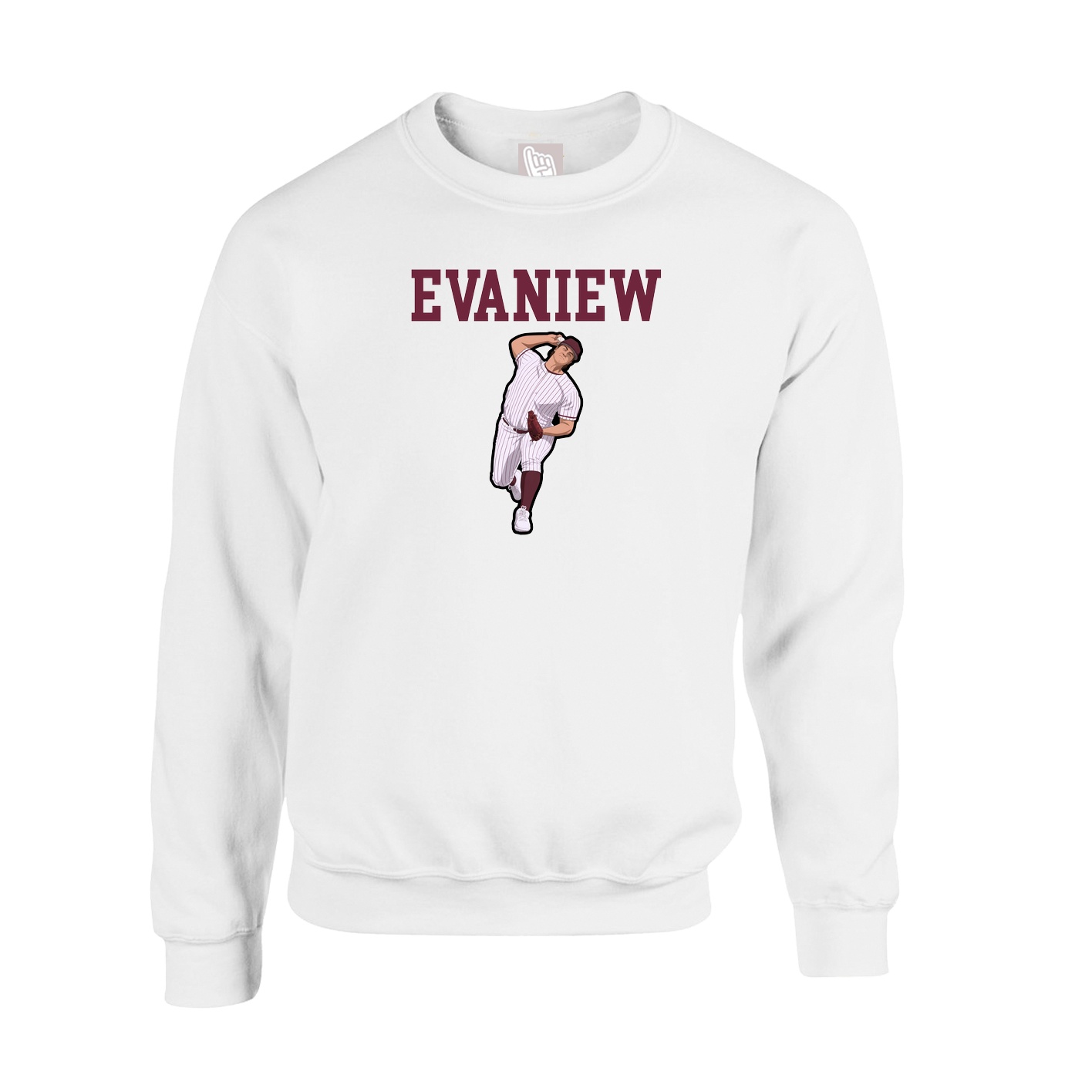 Fleece Crew — Shirsey in White
