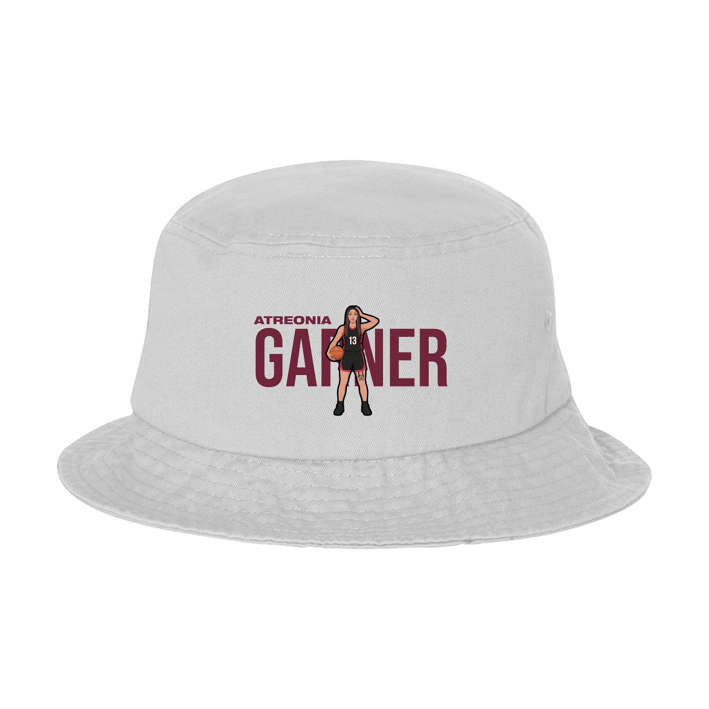 Bucket Cap — Player Name in White