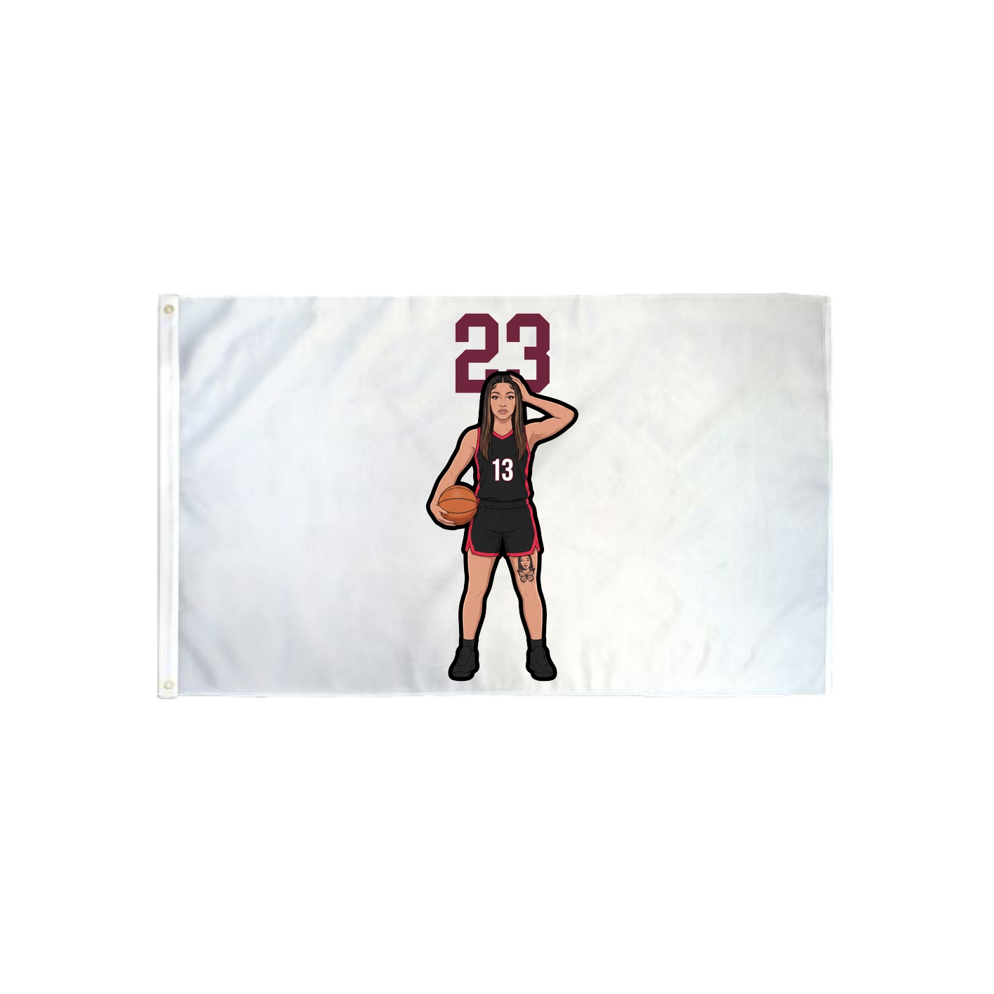 3x5 Flag — Number Top in Classic