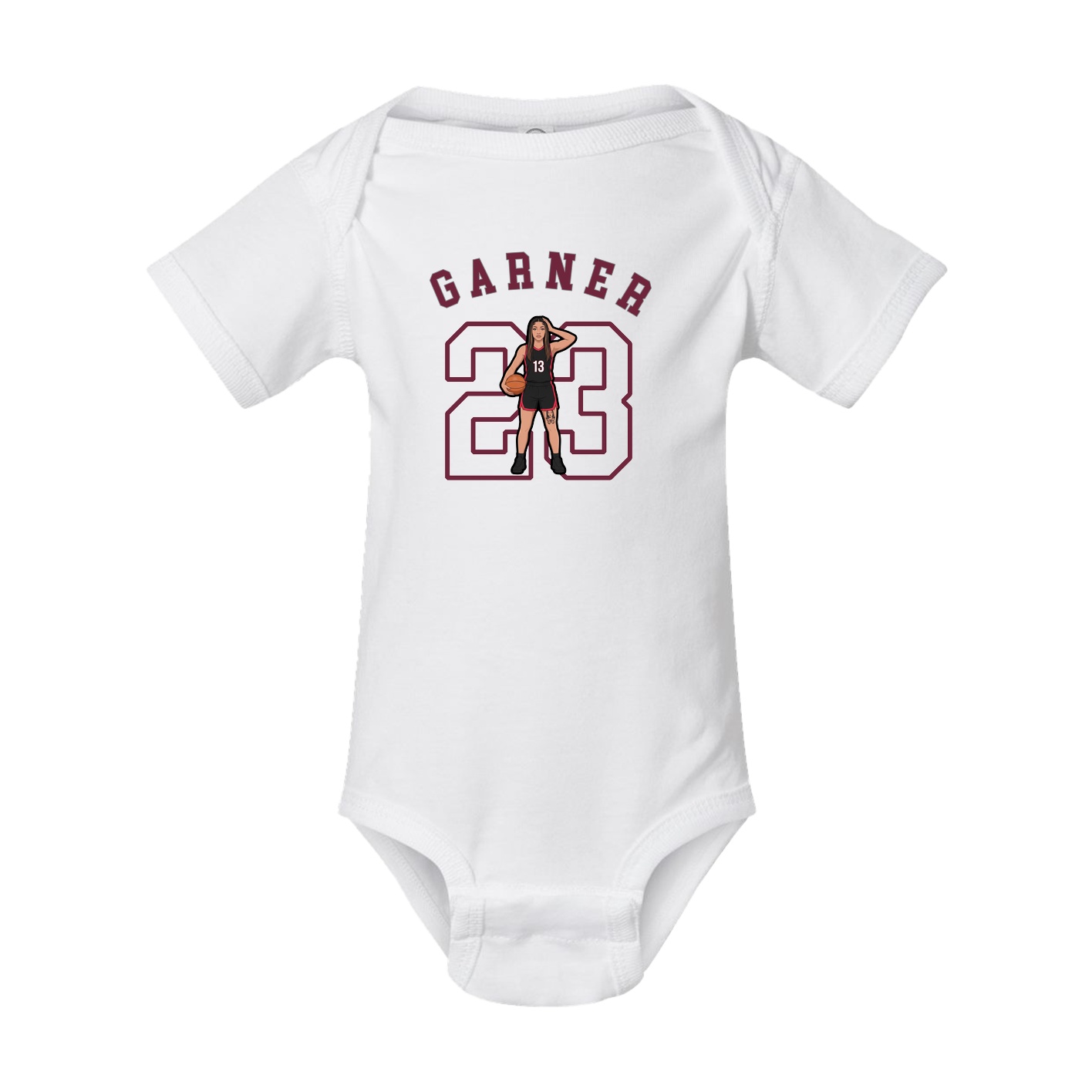 Baby Onesie — Shirsey Arch in White