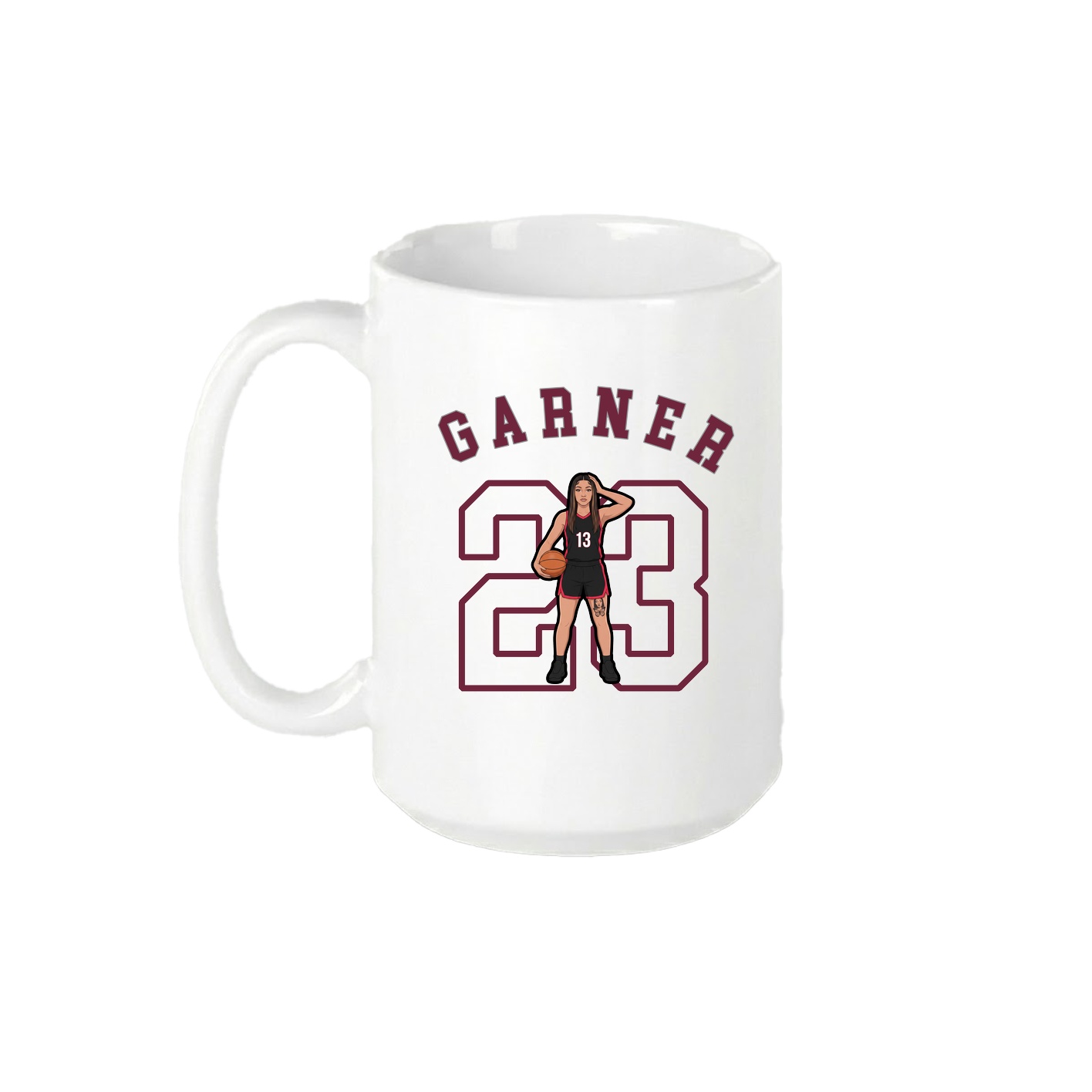 15oz Coffee Mug — Shirsey Arch in White