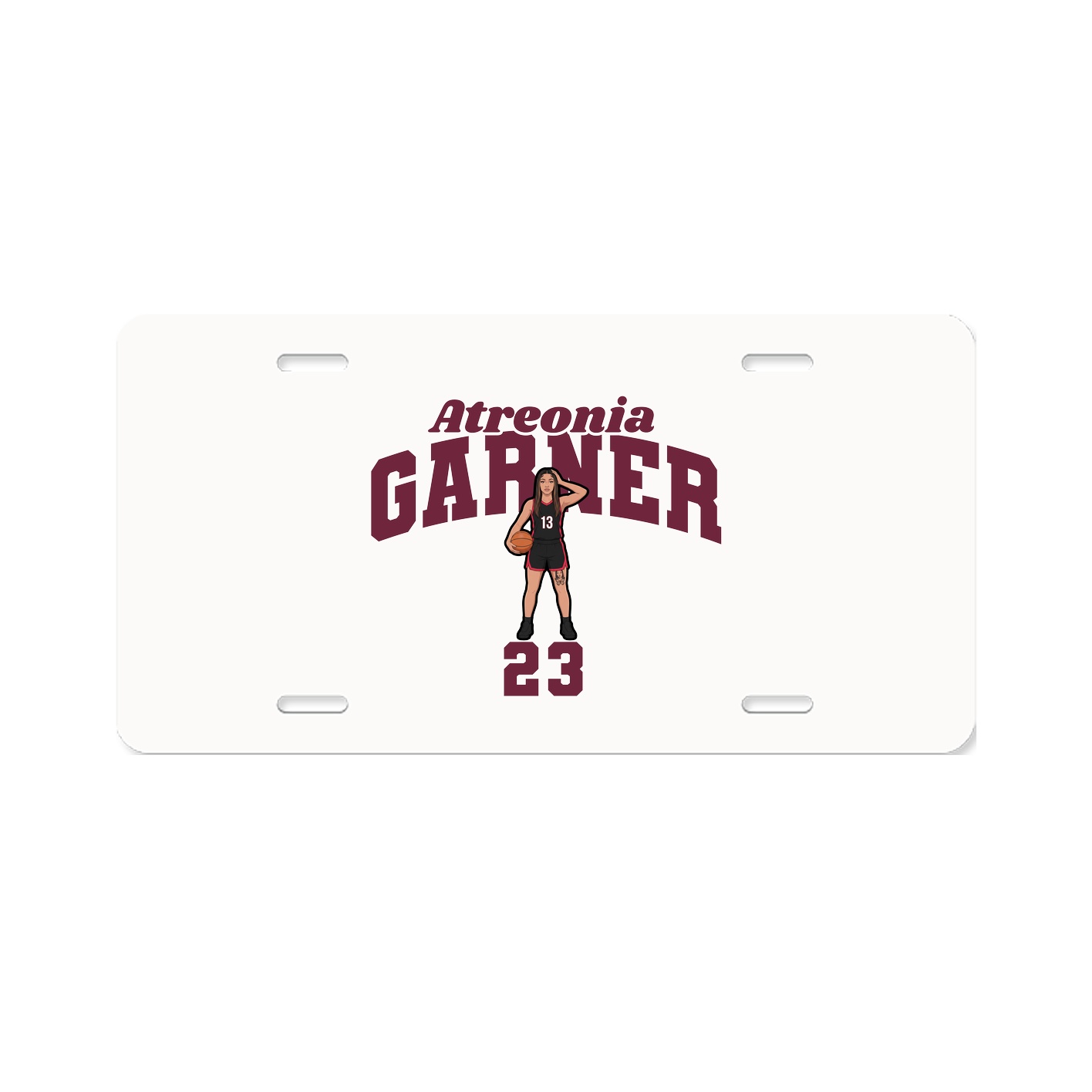 License Plate — Signature Arch in Classic