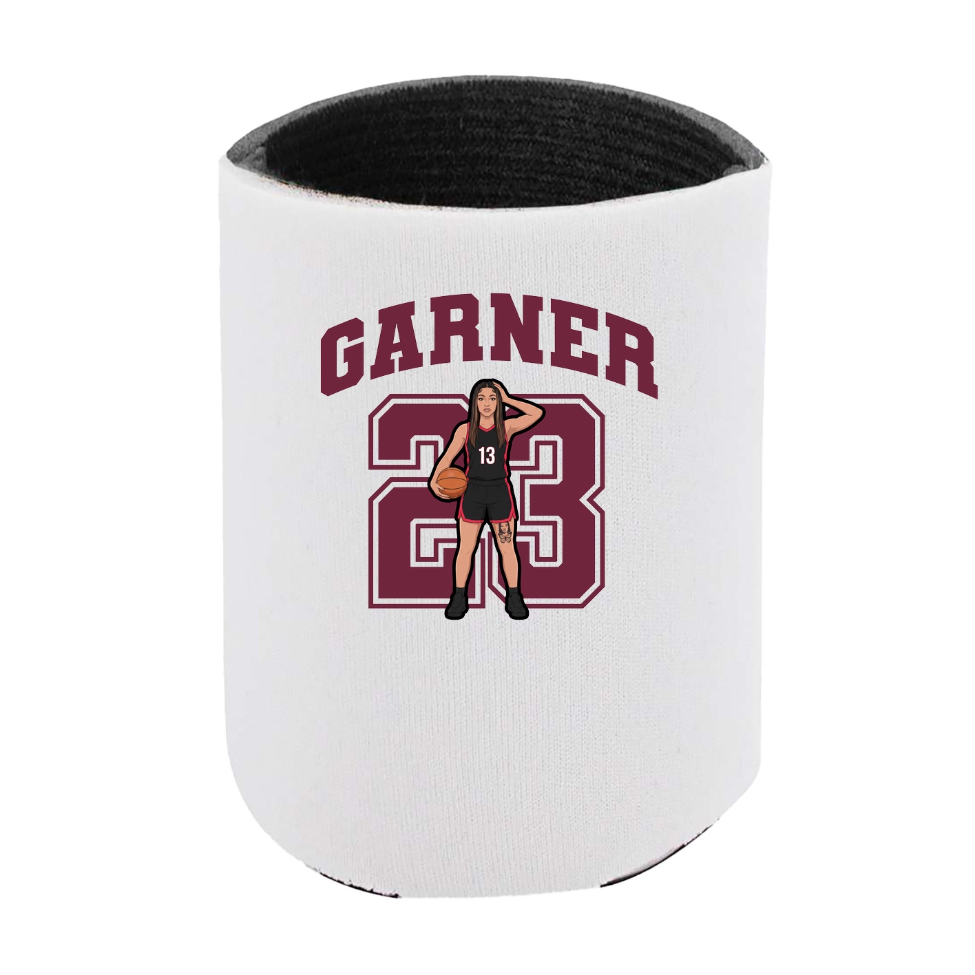 Can Holder — Number in White