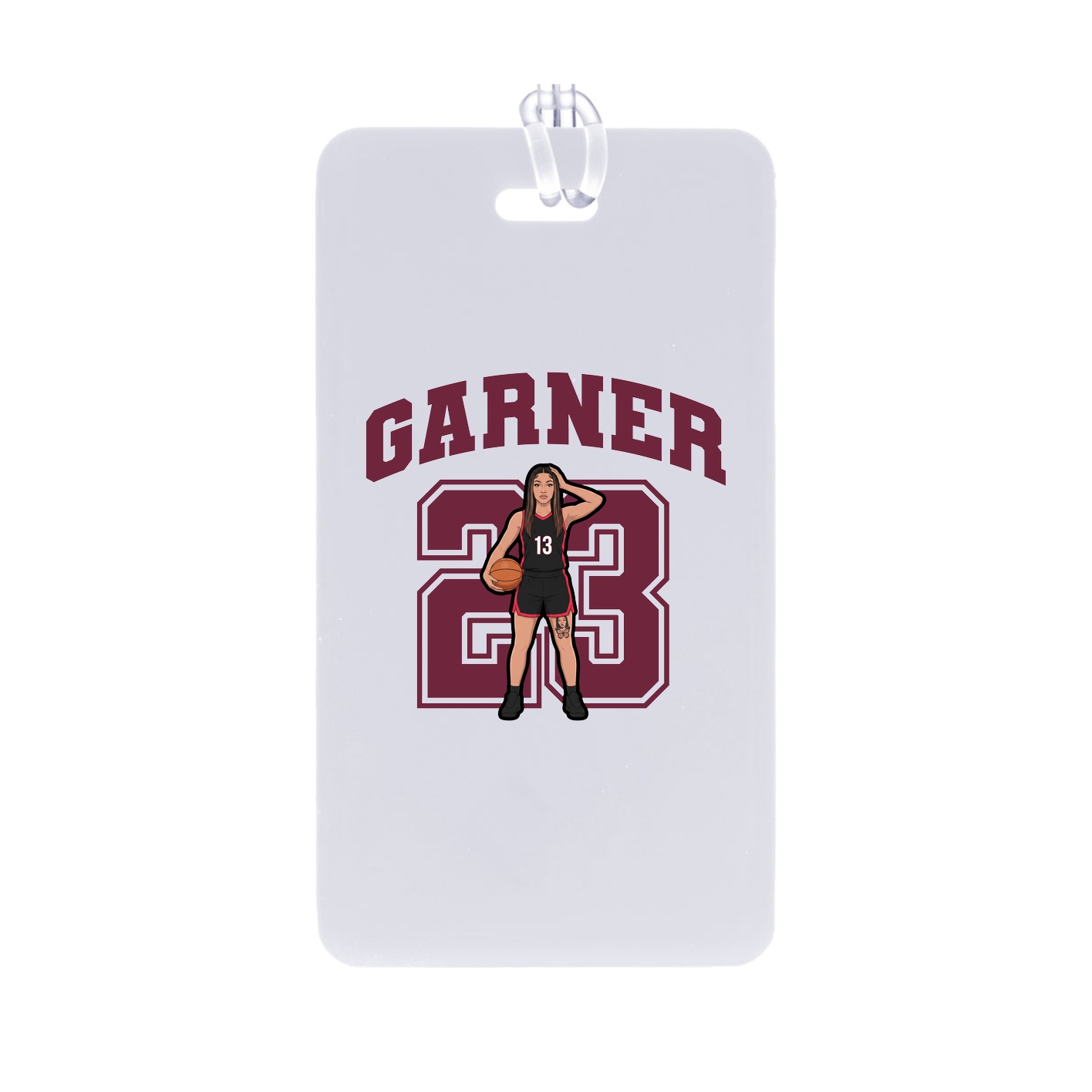 Bag Tag — Number in Classic