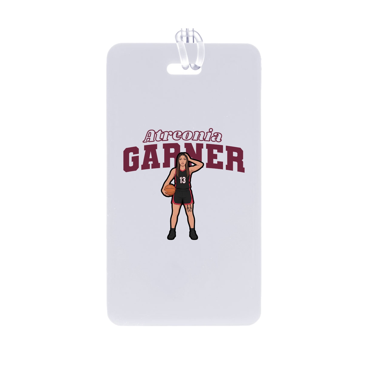 Bag Tag — Name Arch in Classic