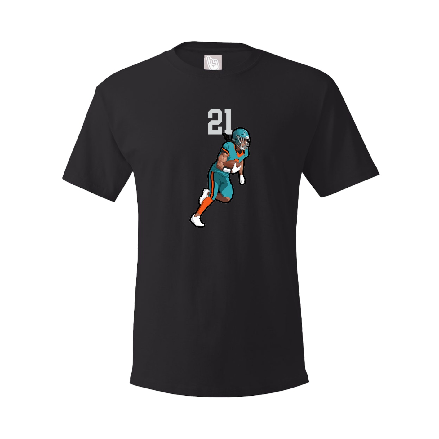 Tee — Number Top in Black