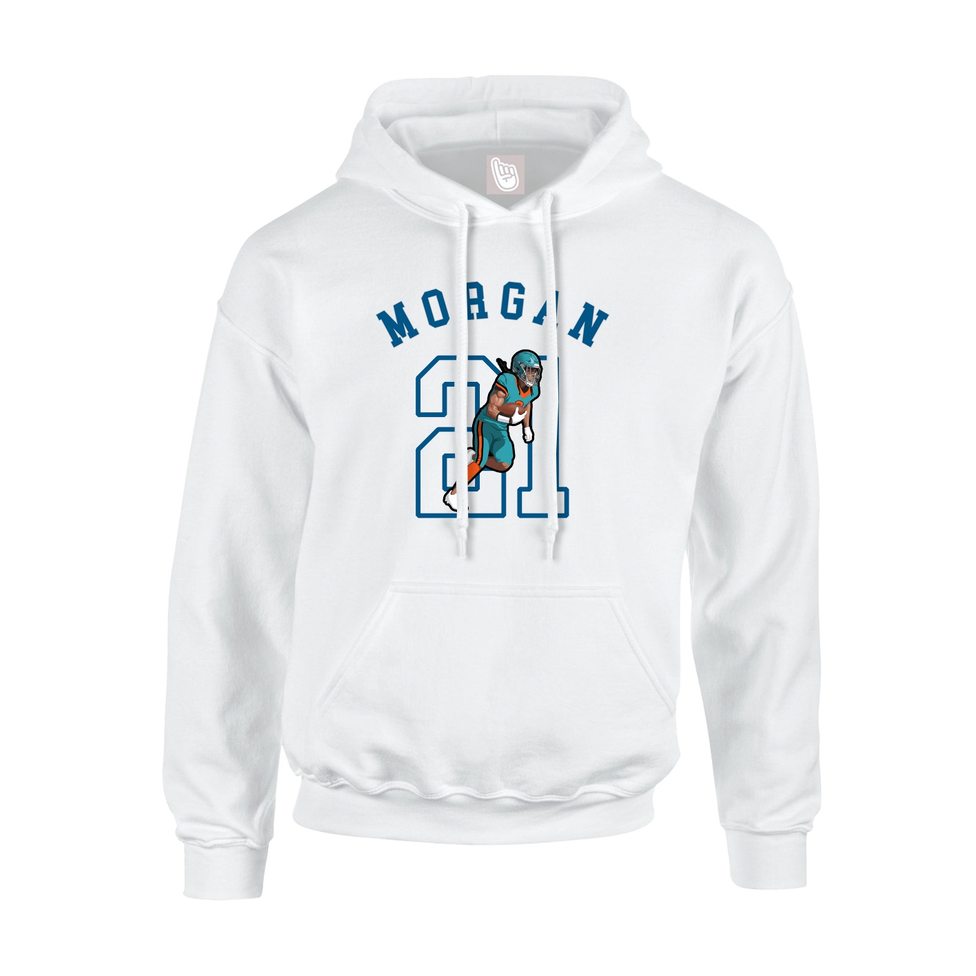 Hoodie — Shirsey Arch in White