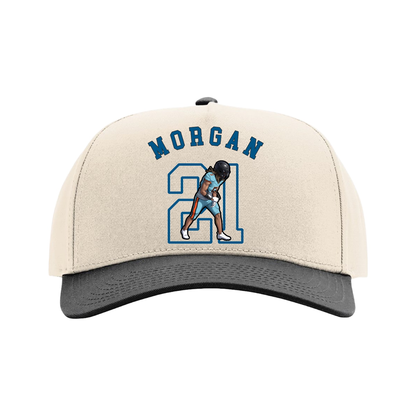Full Fabric Five-Panel Champ Cap