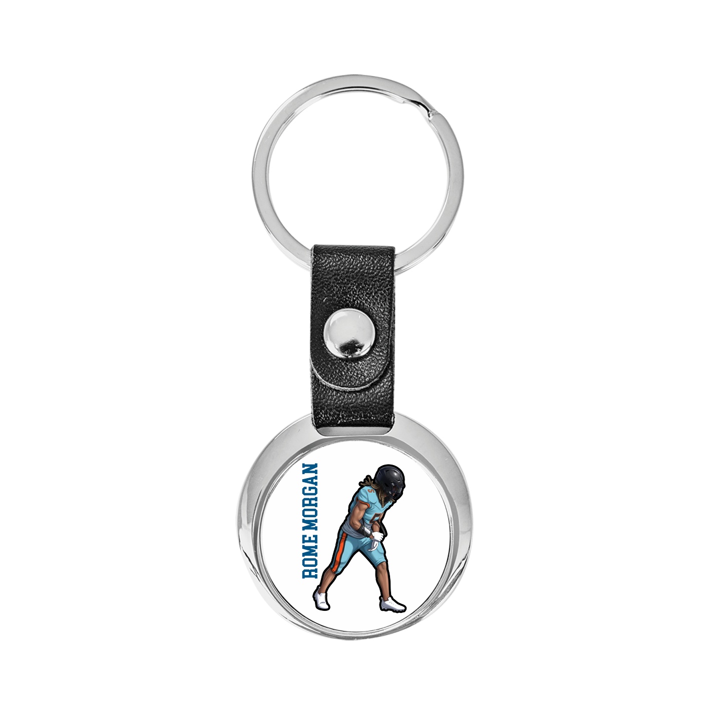Key Chain — Name Vertical in Classic