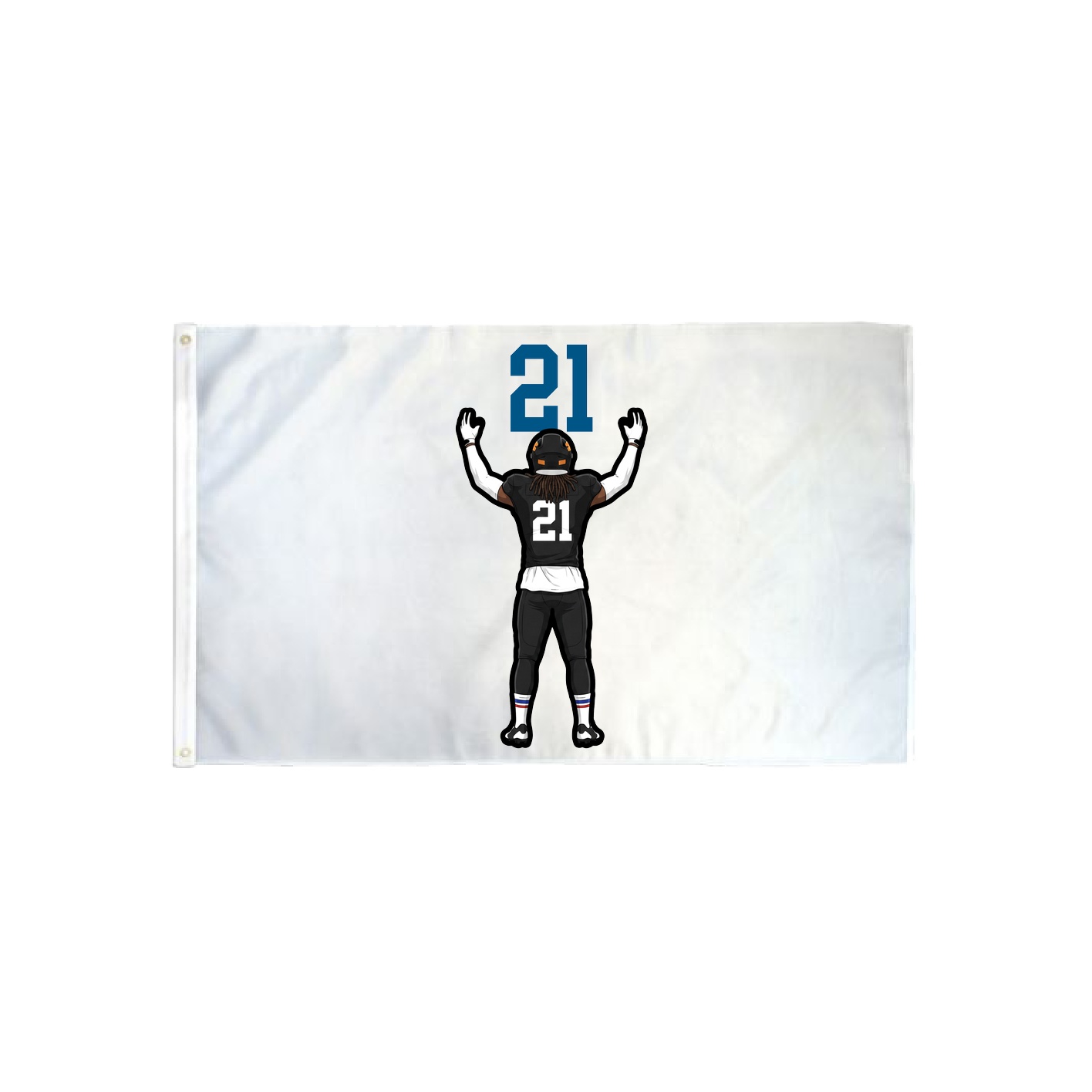 3x5 Flag — Number Top in Classic