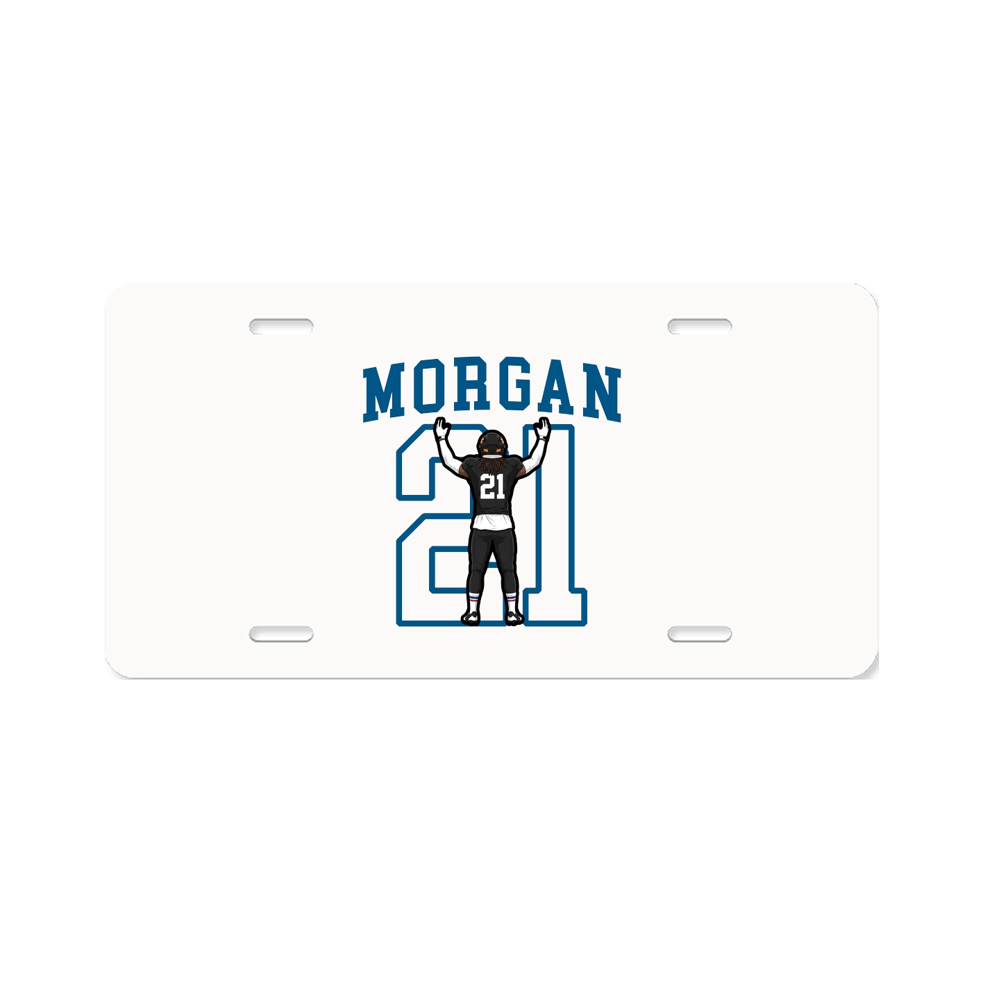 Aluminum License Plate