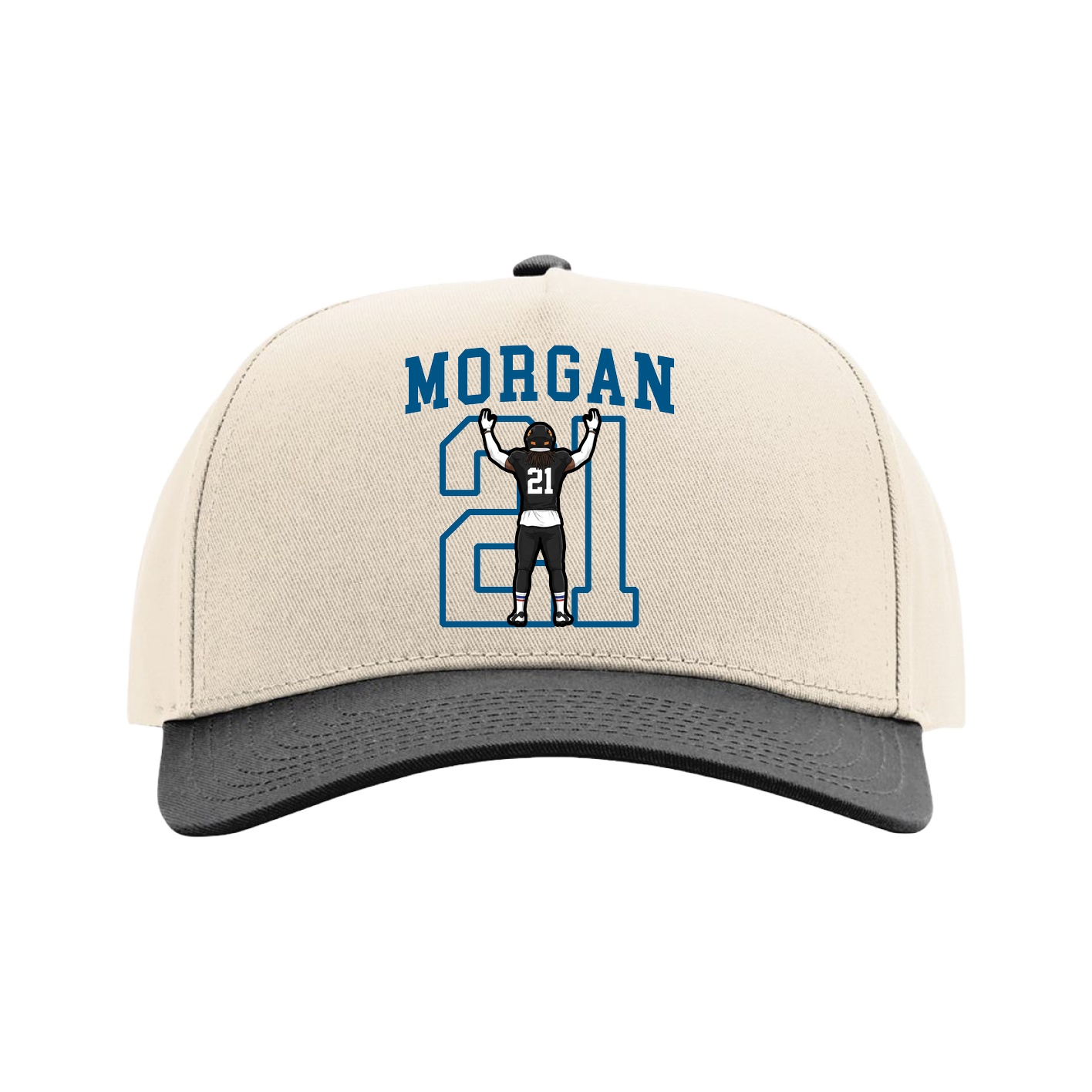 Full Fabric Five-Panel Champ Cap
