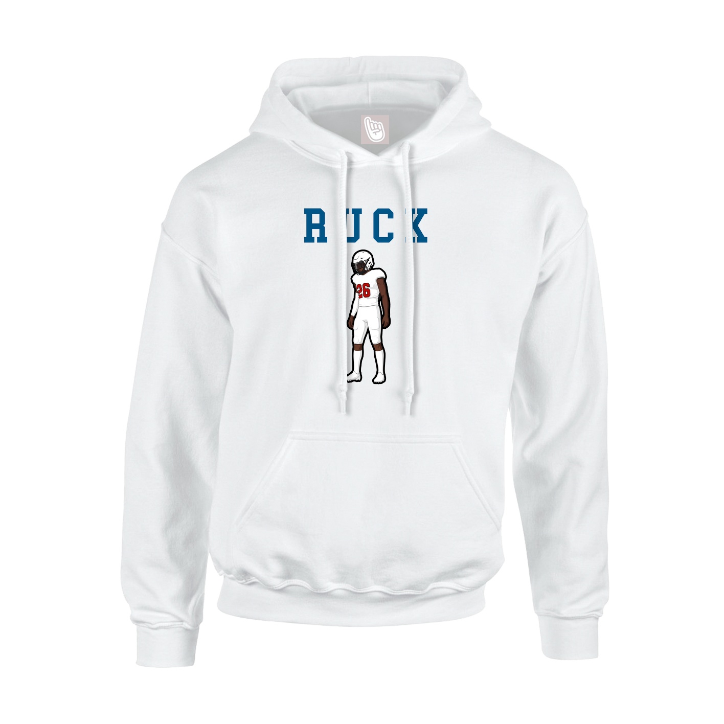 Youth Hoodie — Shirsey in White