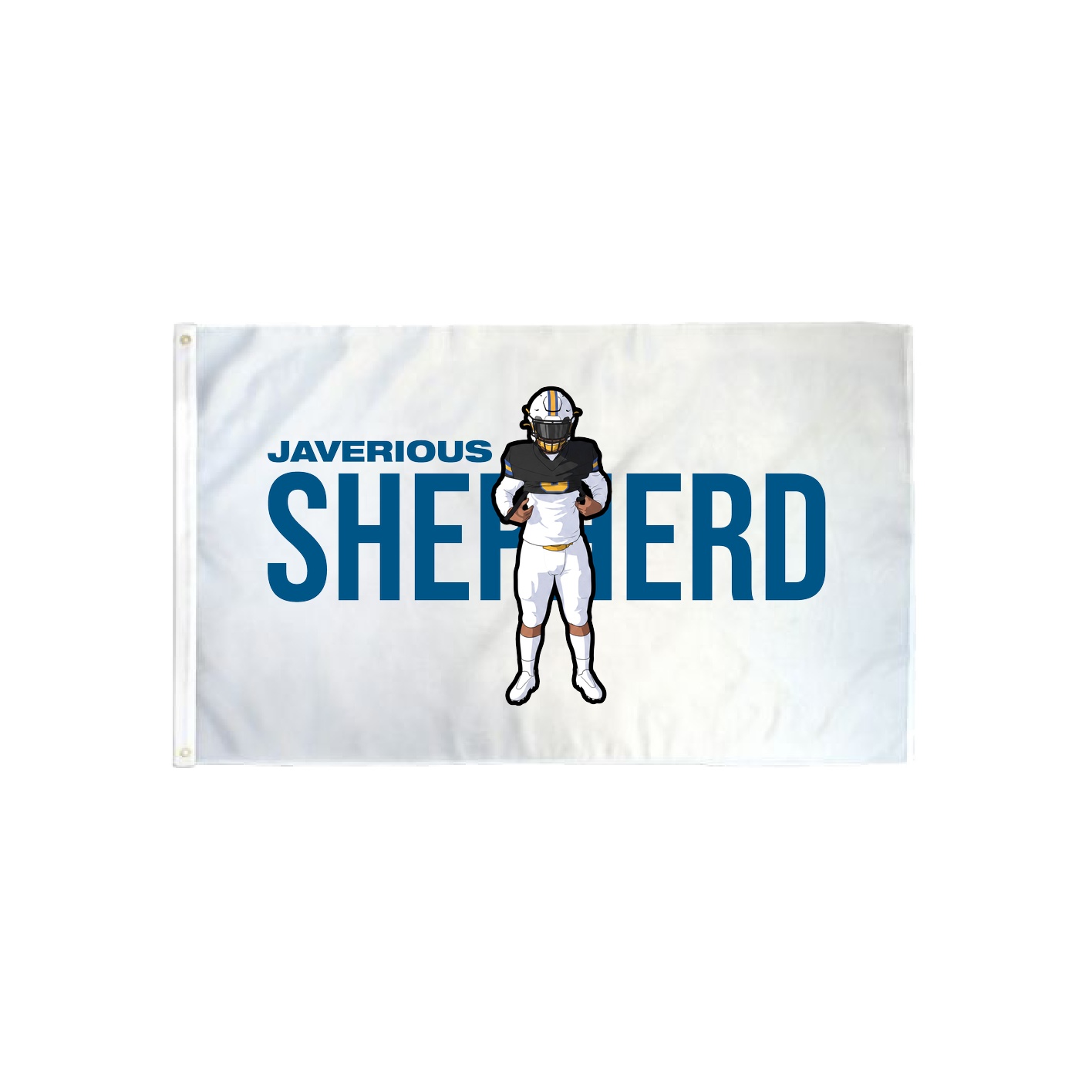 3x5 Flag — Player Name in Classic