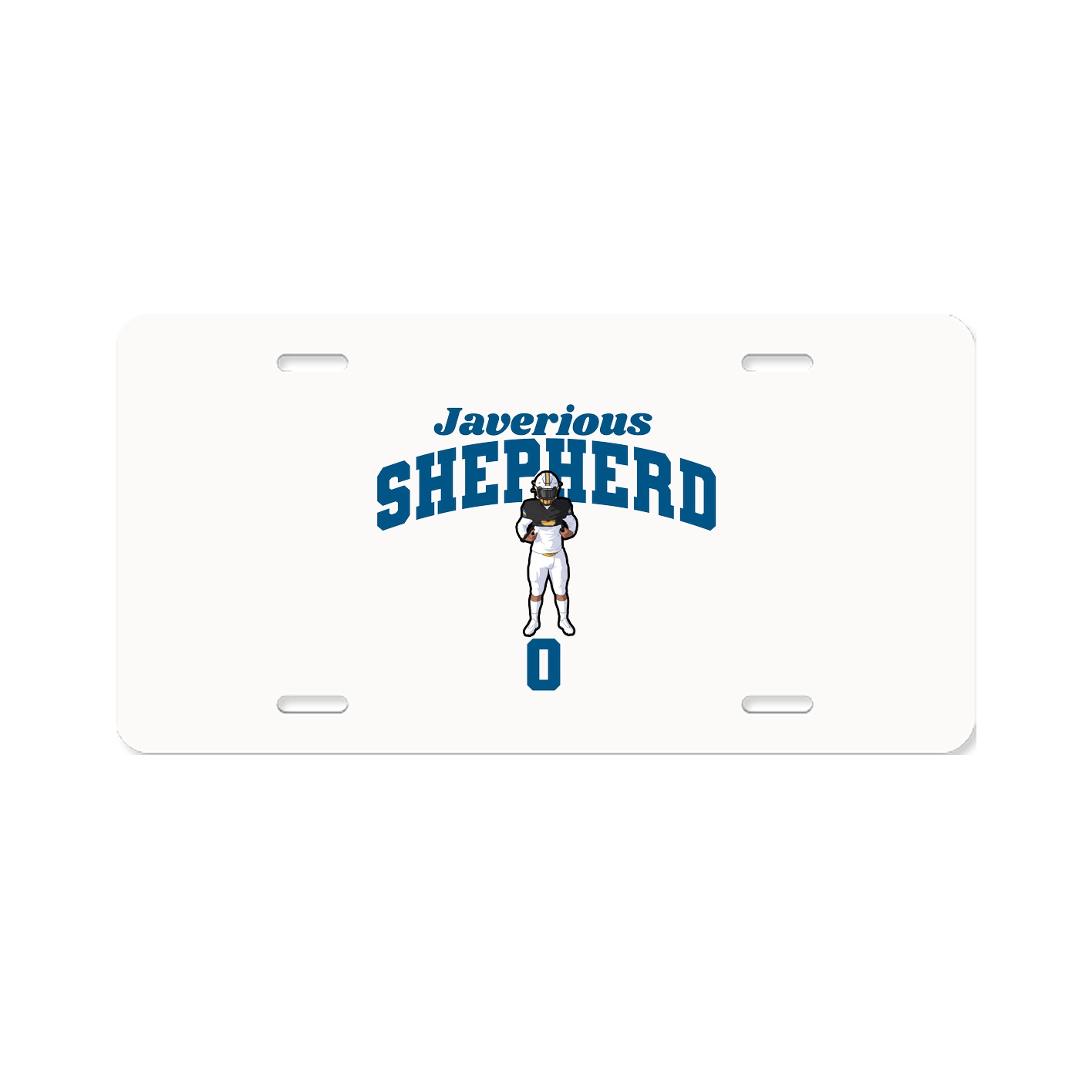 License Plate — Signature Arch in Classic