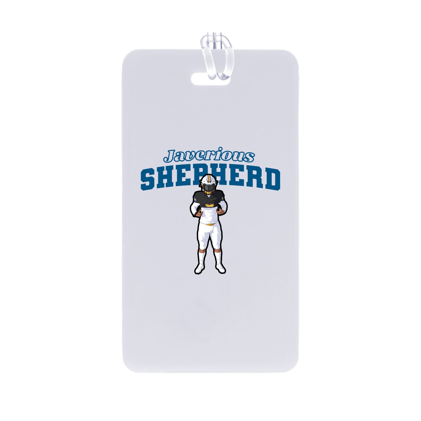Bag Tag — Name Arch in Classic