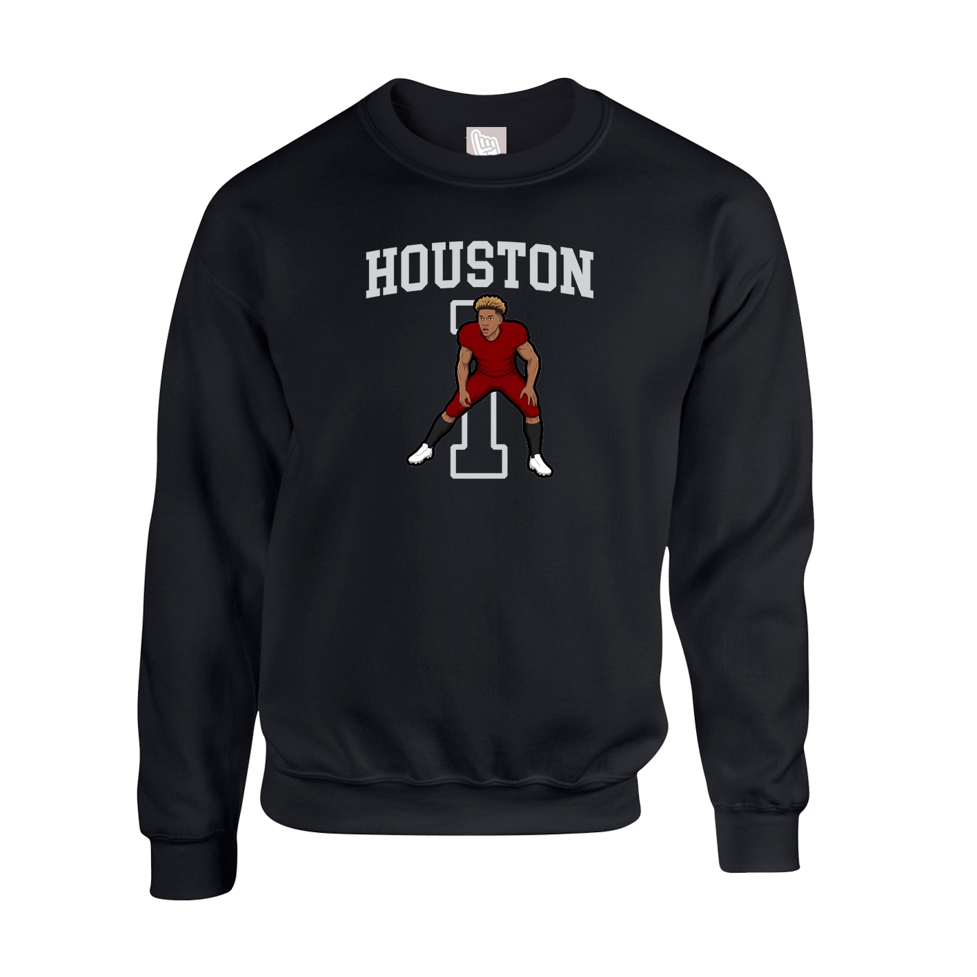 Fleece Crew — Shirsey in Black